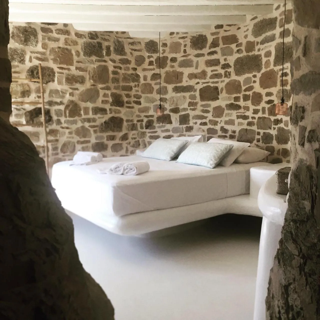 Balcony/Terrace, Bed in Salty Houses