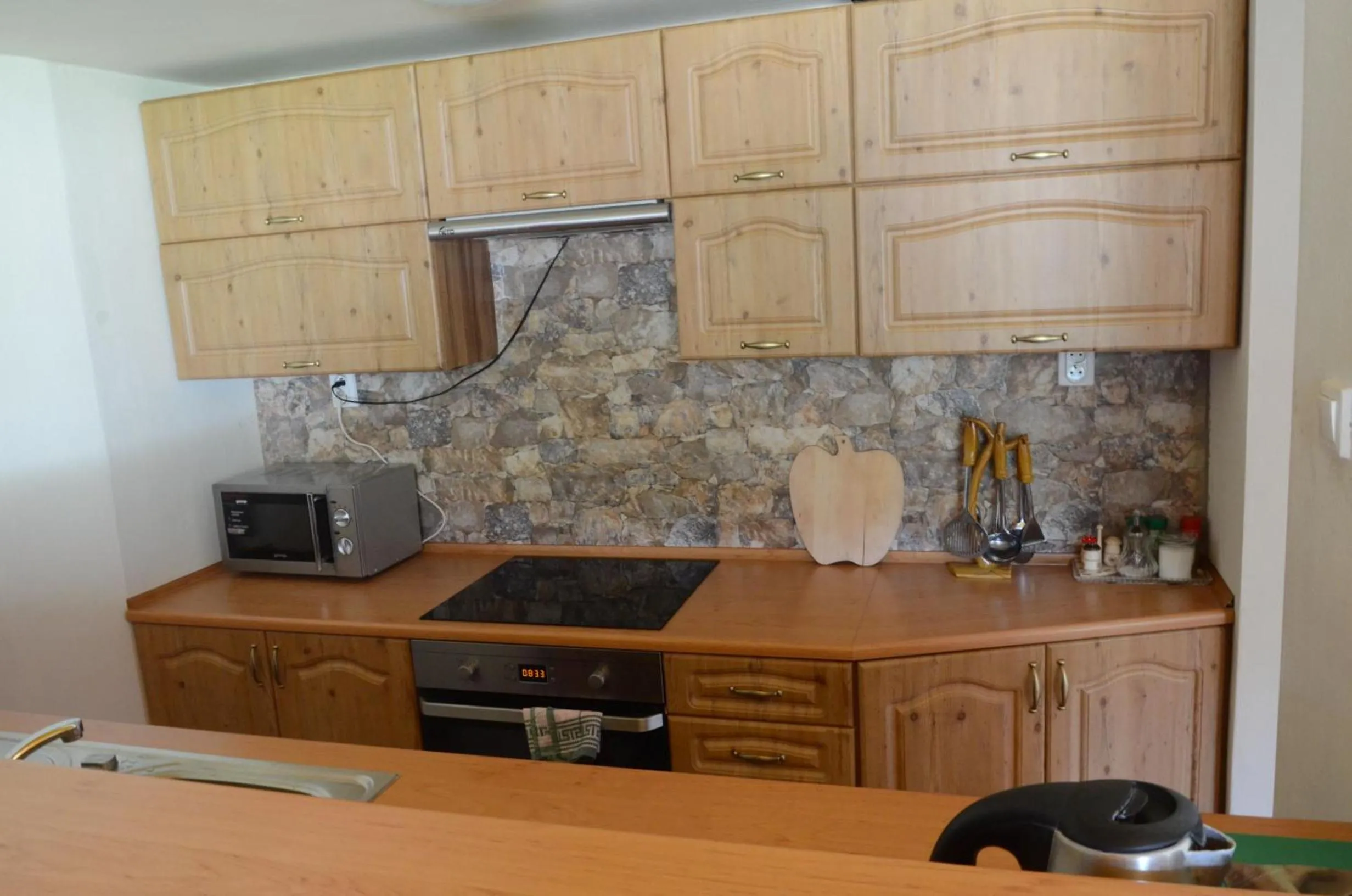 Kitchen or kitchenette in Dolinka Holiday Home