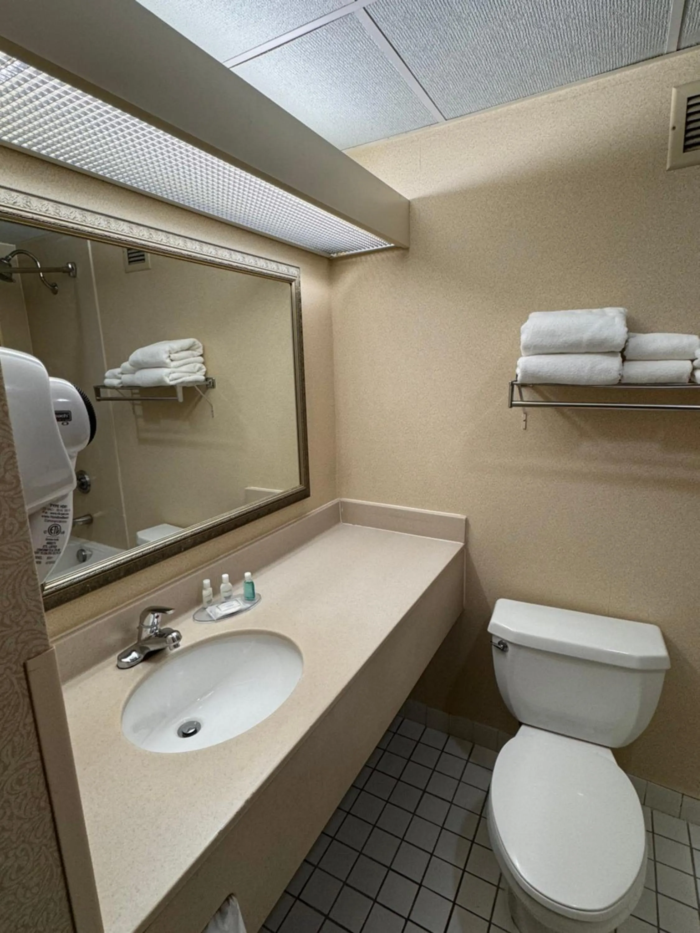 Bathroom in Clarion Inn Frederick Event Center