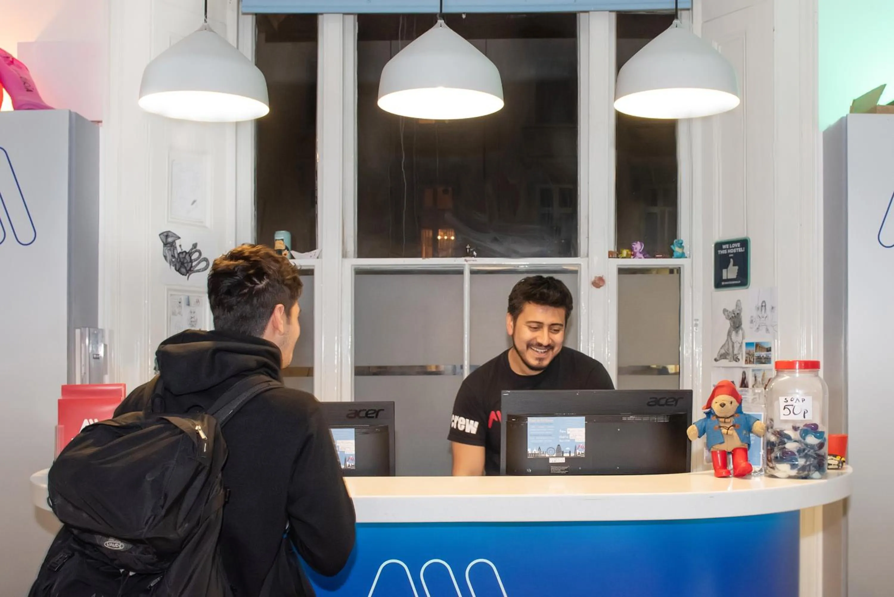 Staff in Astor Victoria Hostel