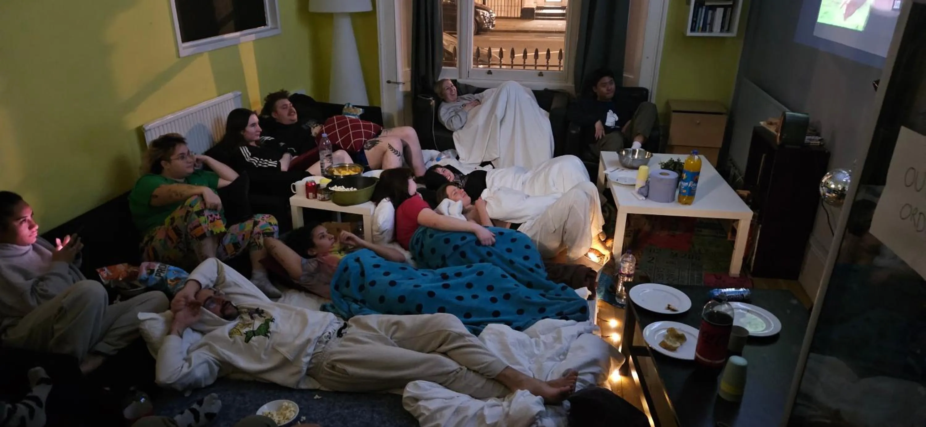 group of guests in Astor Victoria Hostel