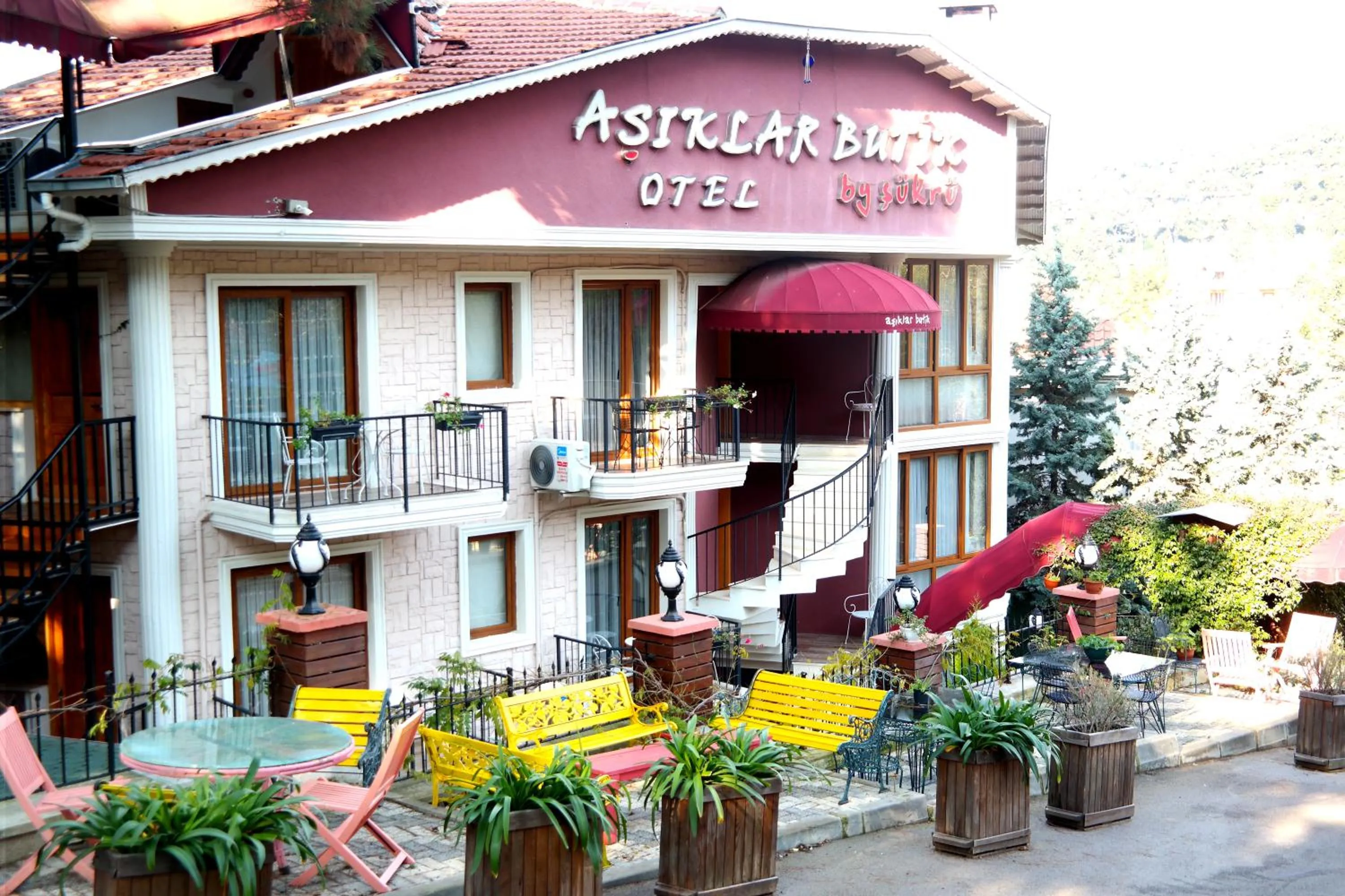 Balcony/Terrace in Aşıklar Otel By Şükrü