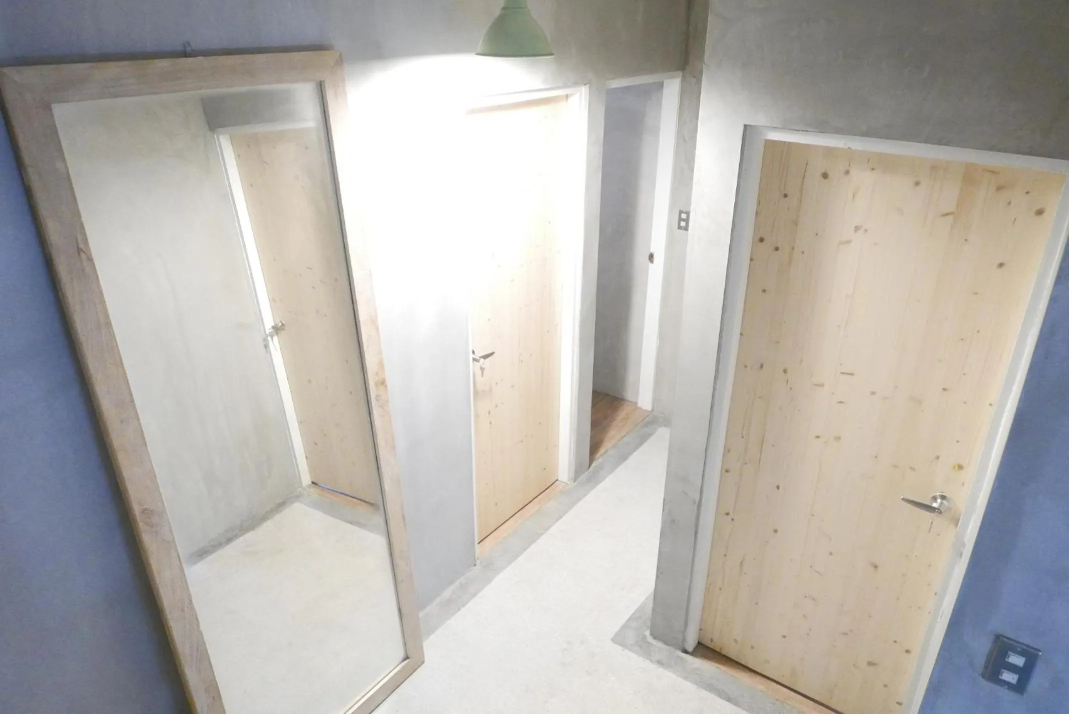 Property building in MatchBox Hostel