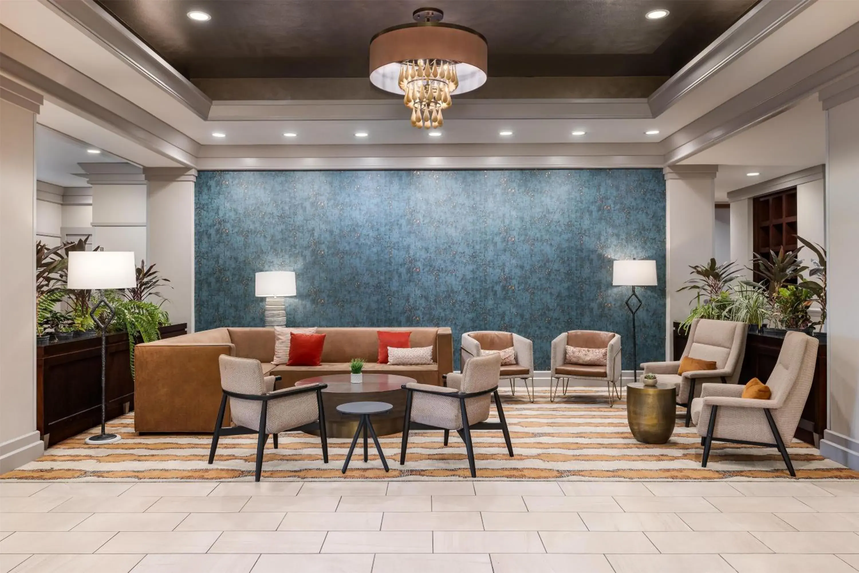 Lobby or reception in Embassy Suites by Hilton Laredo Lobby or reception in Embassy Suites by Hilton Laredo