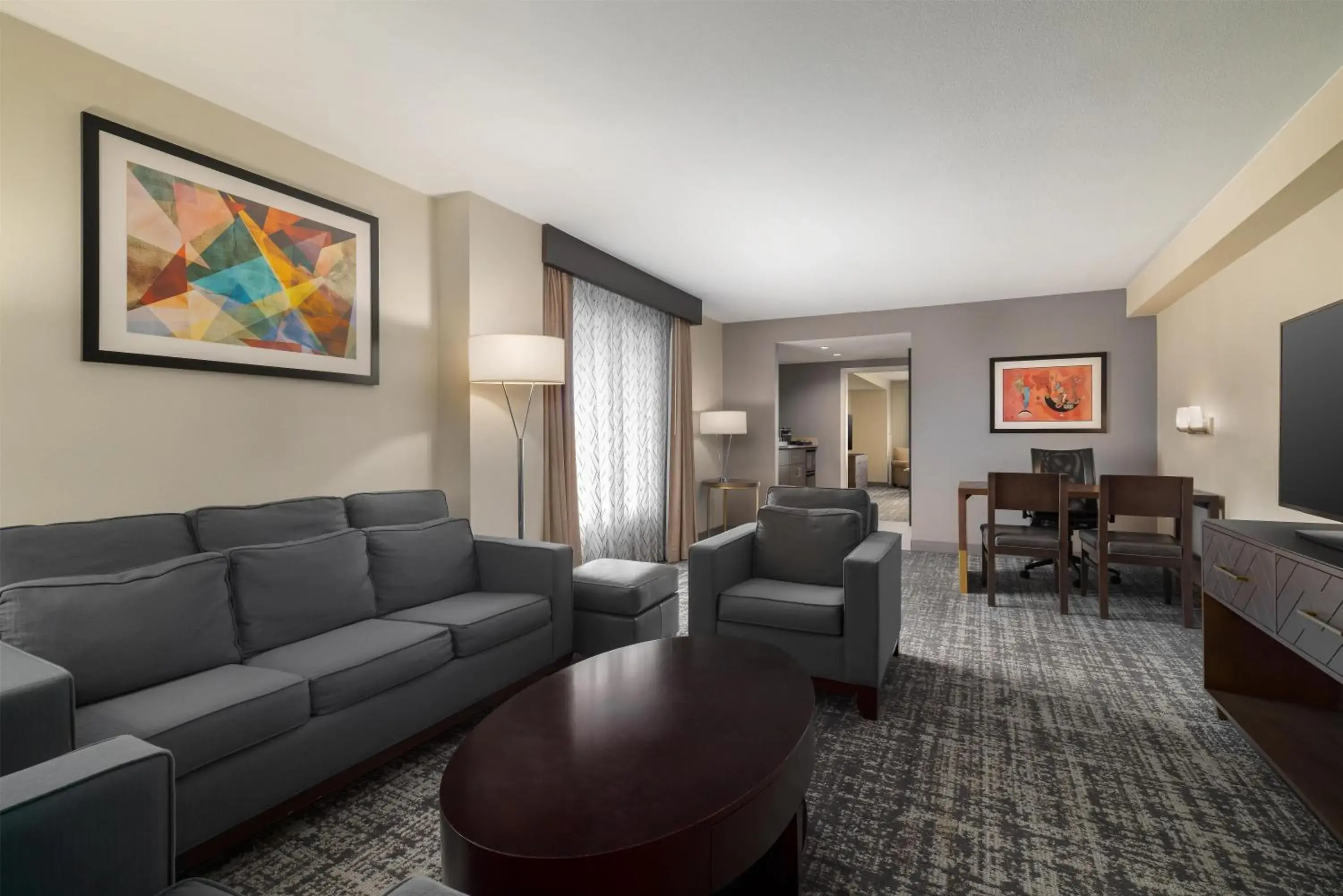 Living room in Embassy Suites by Hilton Laredo Living room in Embassy Suites by Hilton Laredo