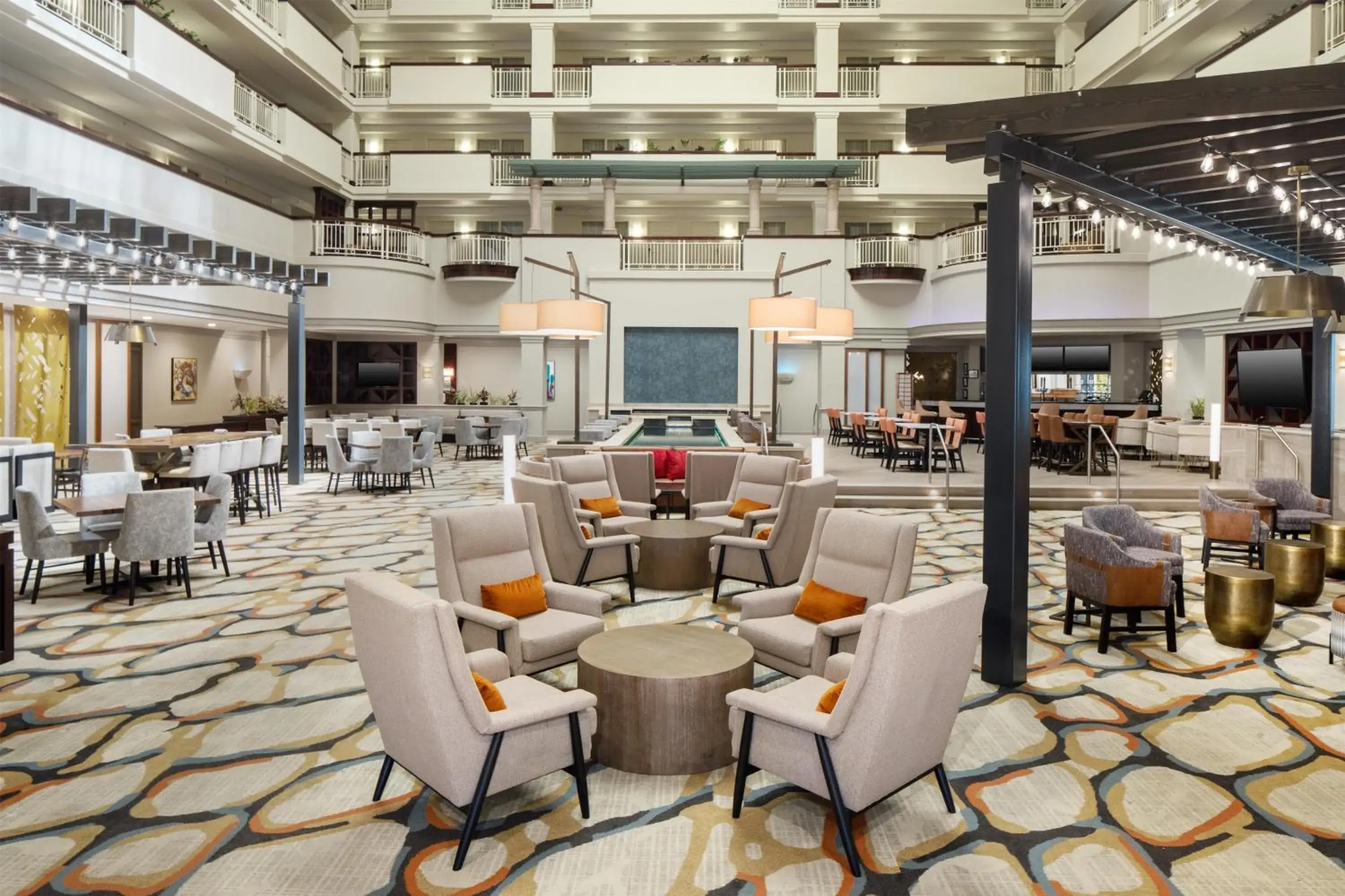 Lobby or reception in Embassy Suites by Hilton Laredo Lobby or reception in Embassy Suites by Hilton Laredo