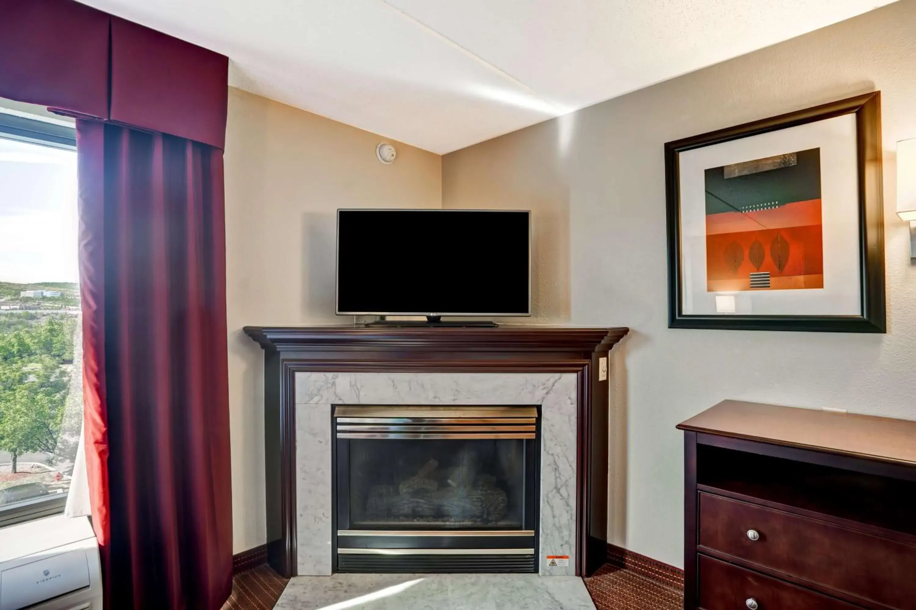 Bed in Hampton Inn Scranton at Montage Mountain Bed in Hampton Inn Scranton at Montage Mountain