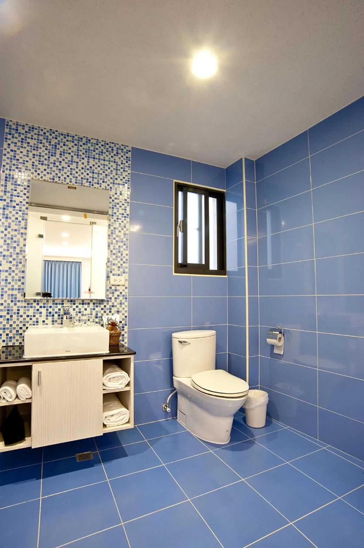 Bathroom in Flower Style B&B