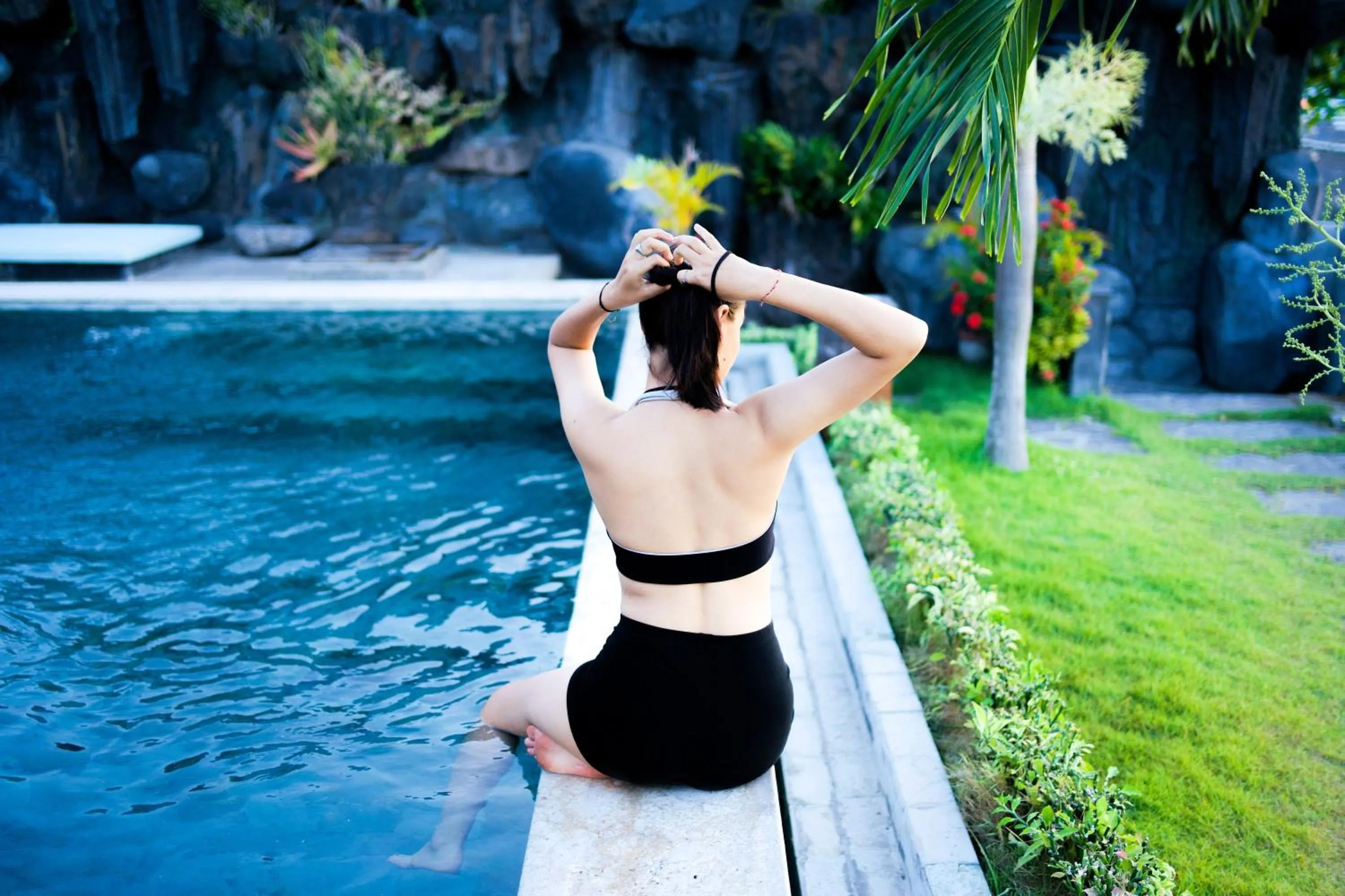 People in Alam Bali Beach Resort