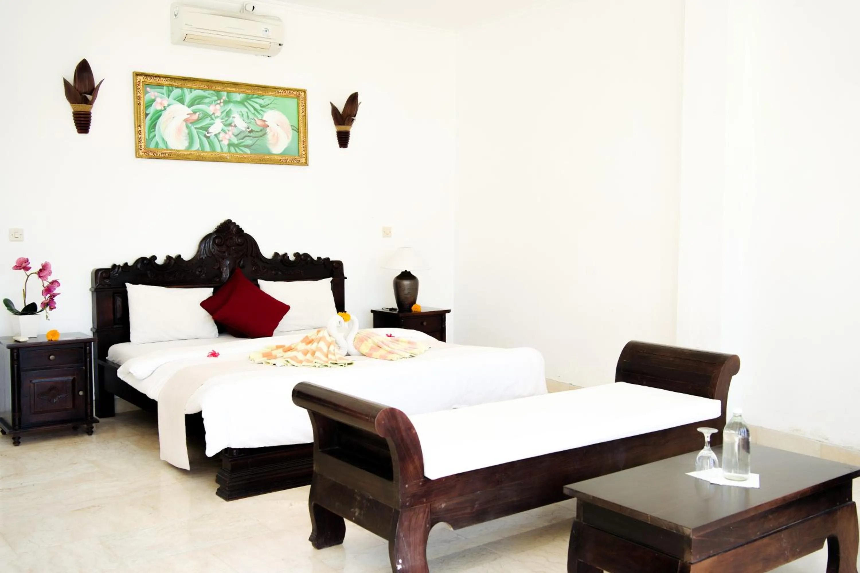 Bed in Alam Bali Beach Resort