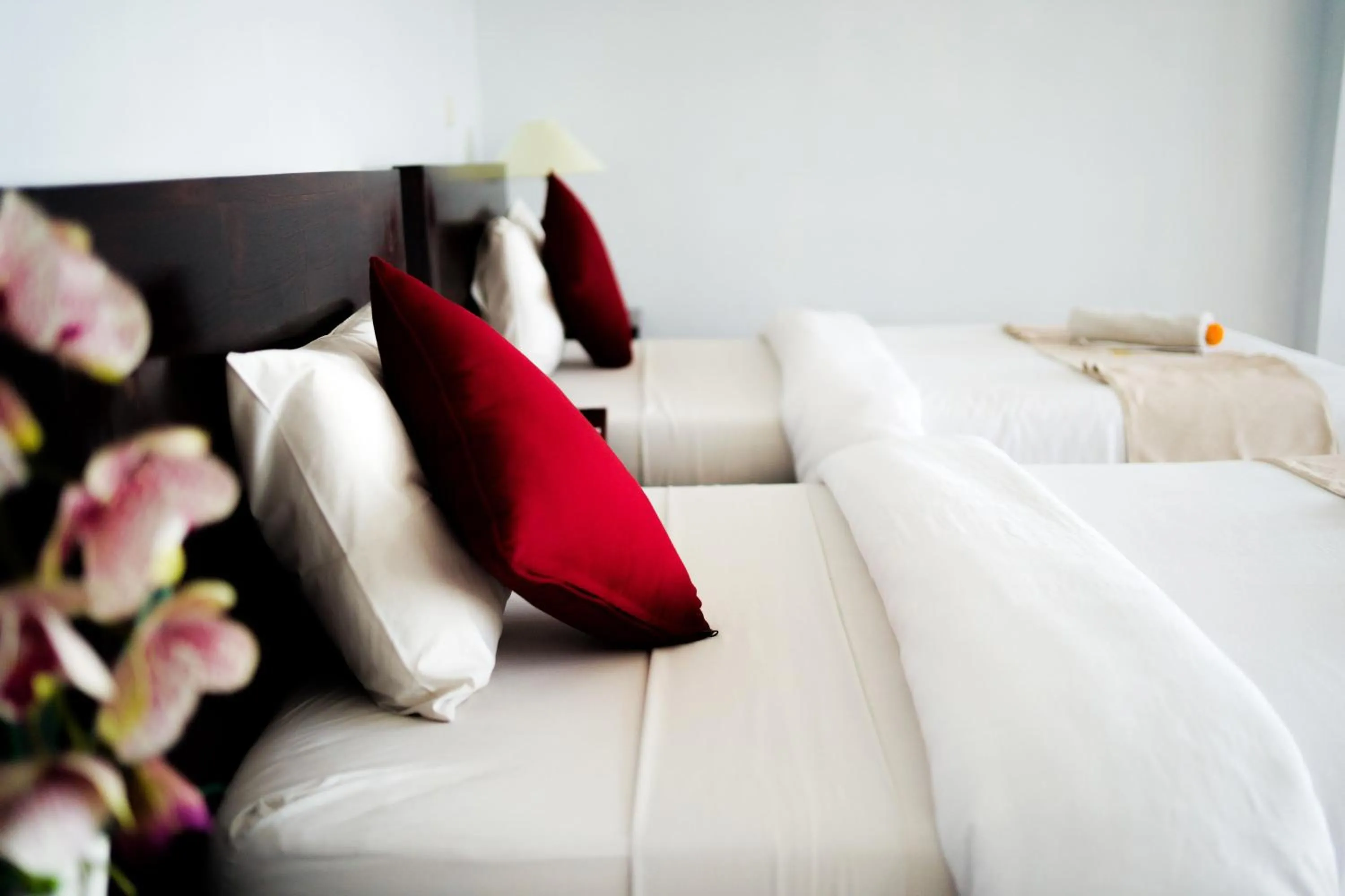 Bed in Alam Bali Beach Resort