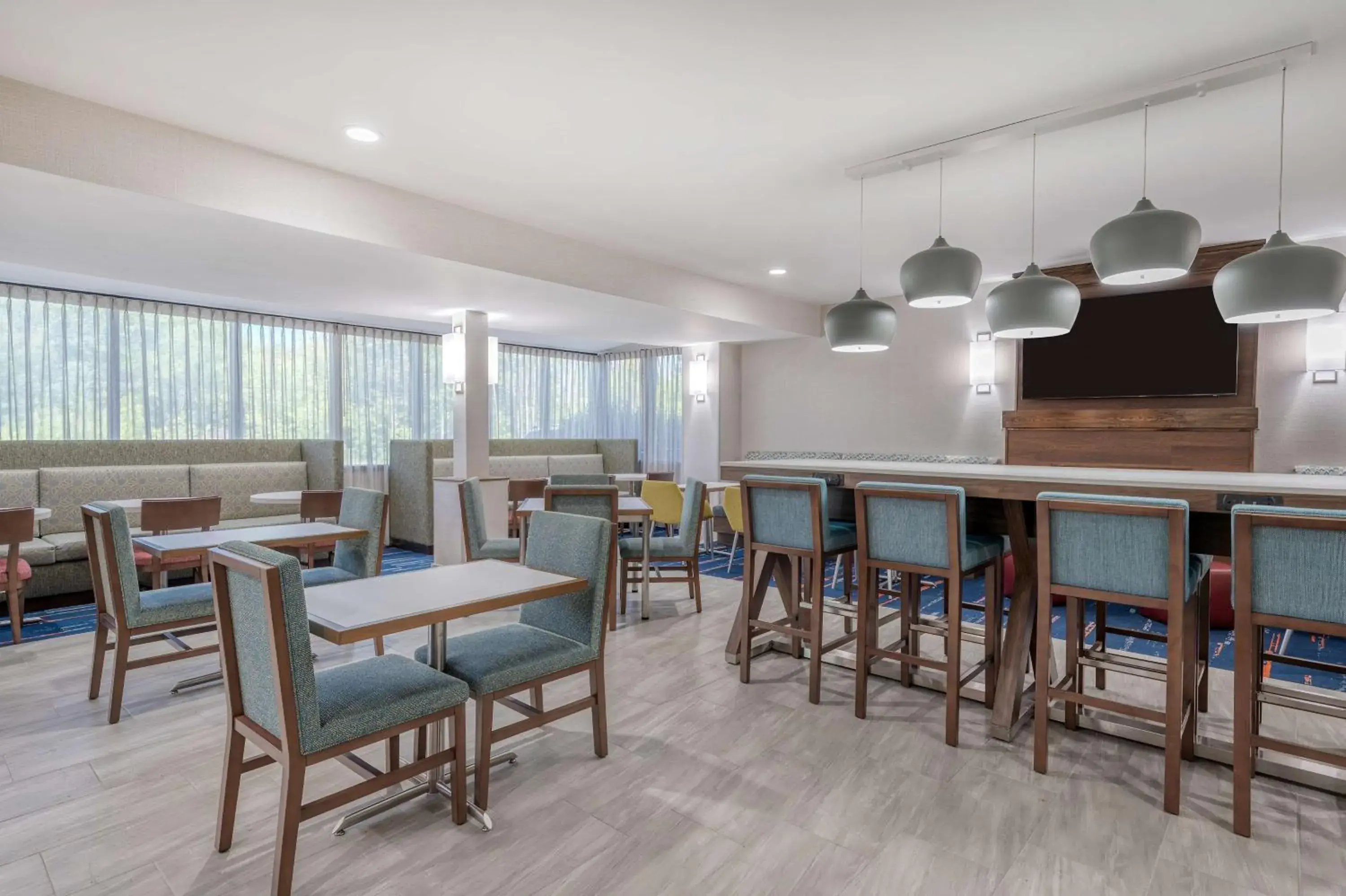 Lobby or reception in Hampton Inn New Philadelphia Lobby or reception in Hampton Inn New Philadelphia