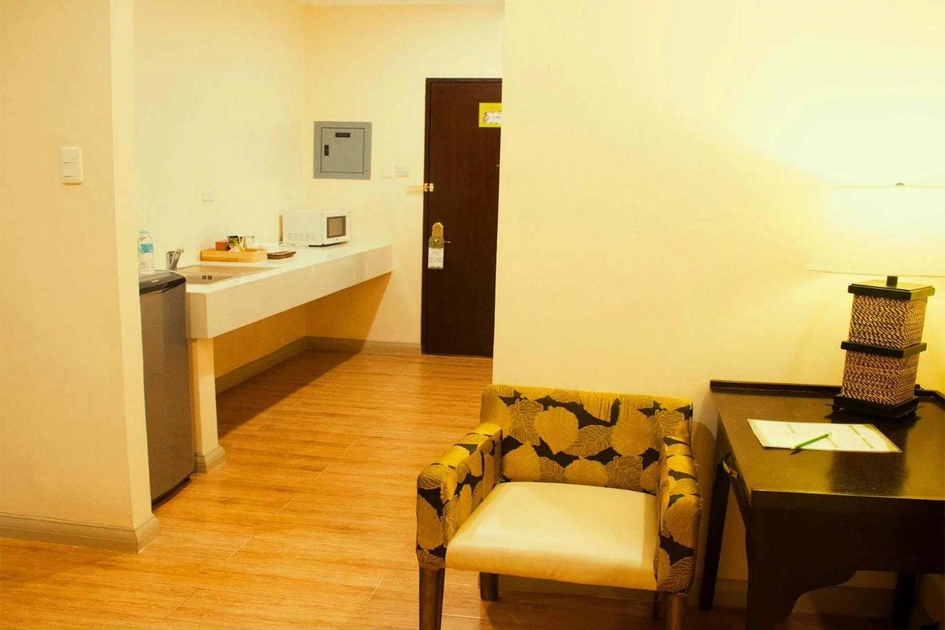 Seating Area in Palm Grass Hotel