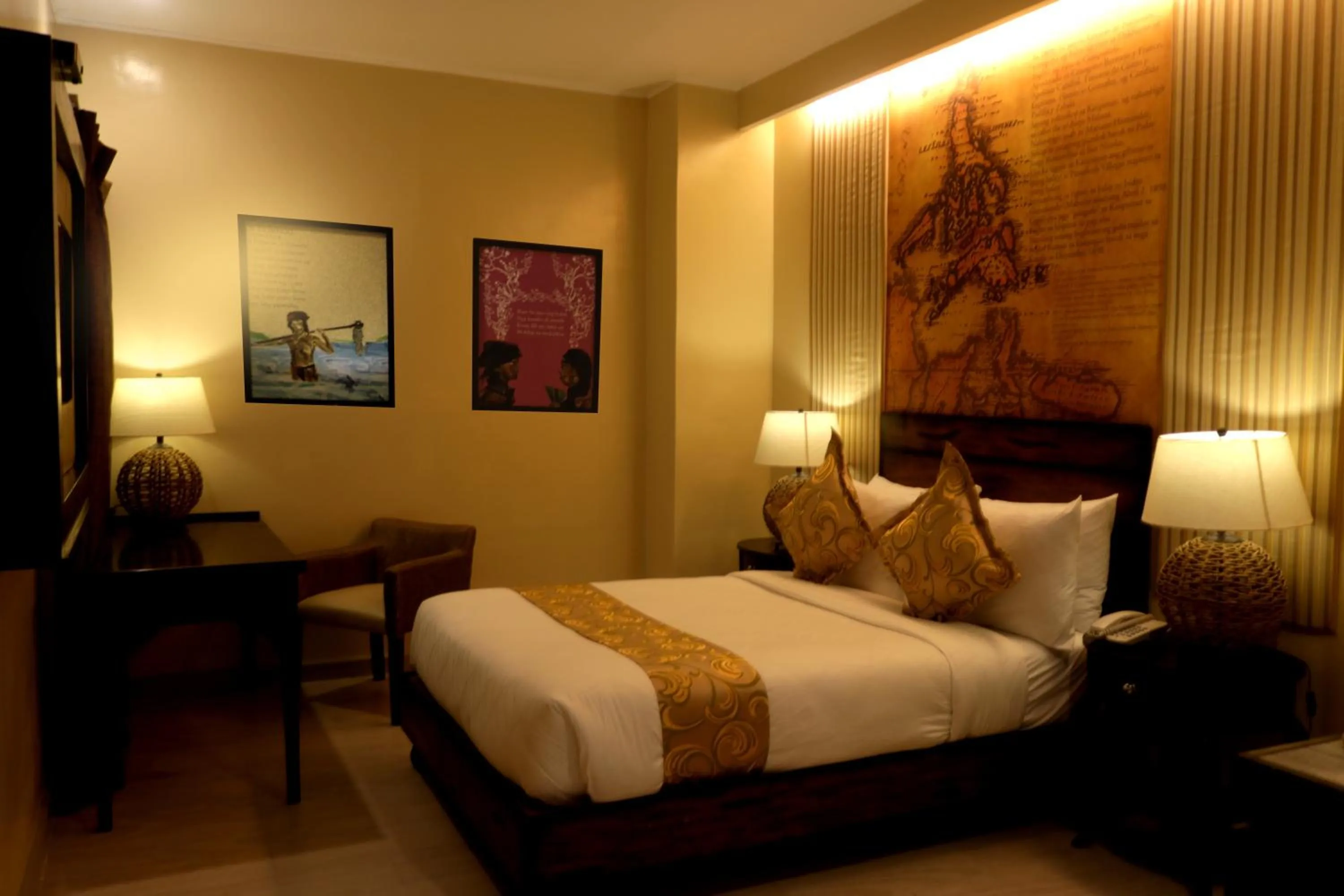 Photo of the whole room in Palm Grass Hotel