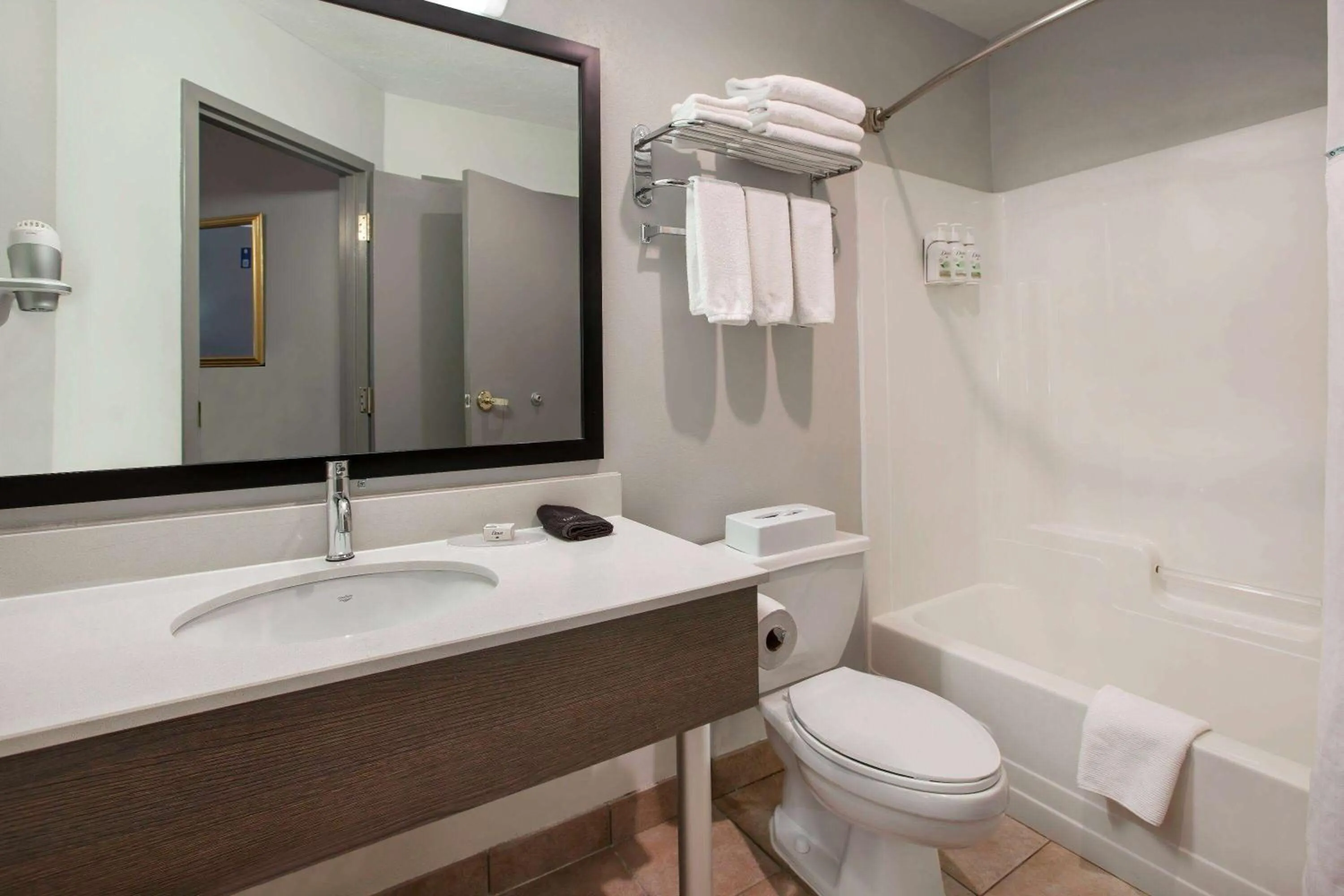 Bathroom in Days Inn & Suites by Wyndham Moncton
