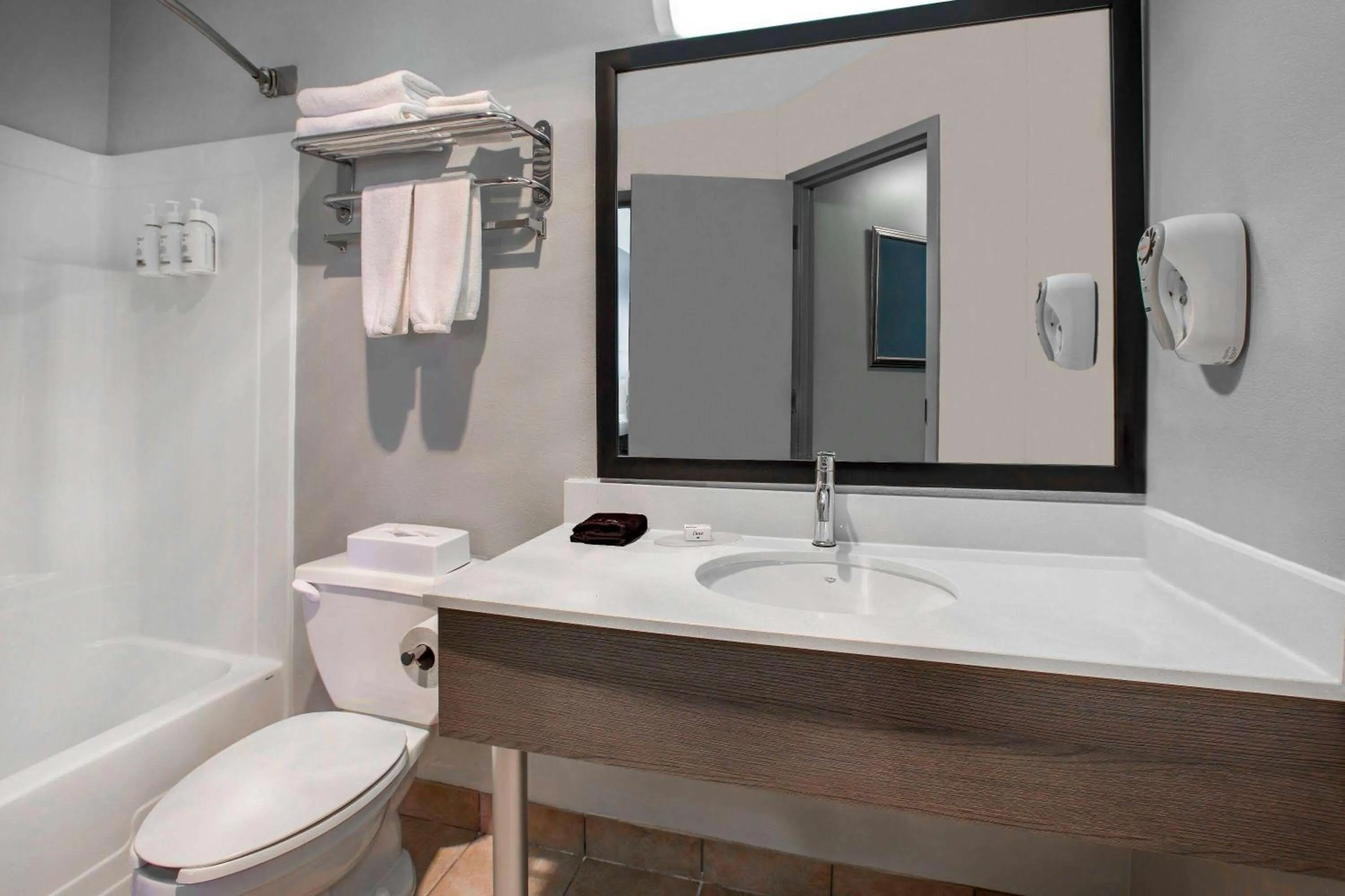 Bathroom in Days Inn & Suites by Wyndham Moncton