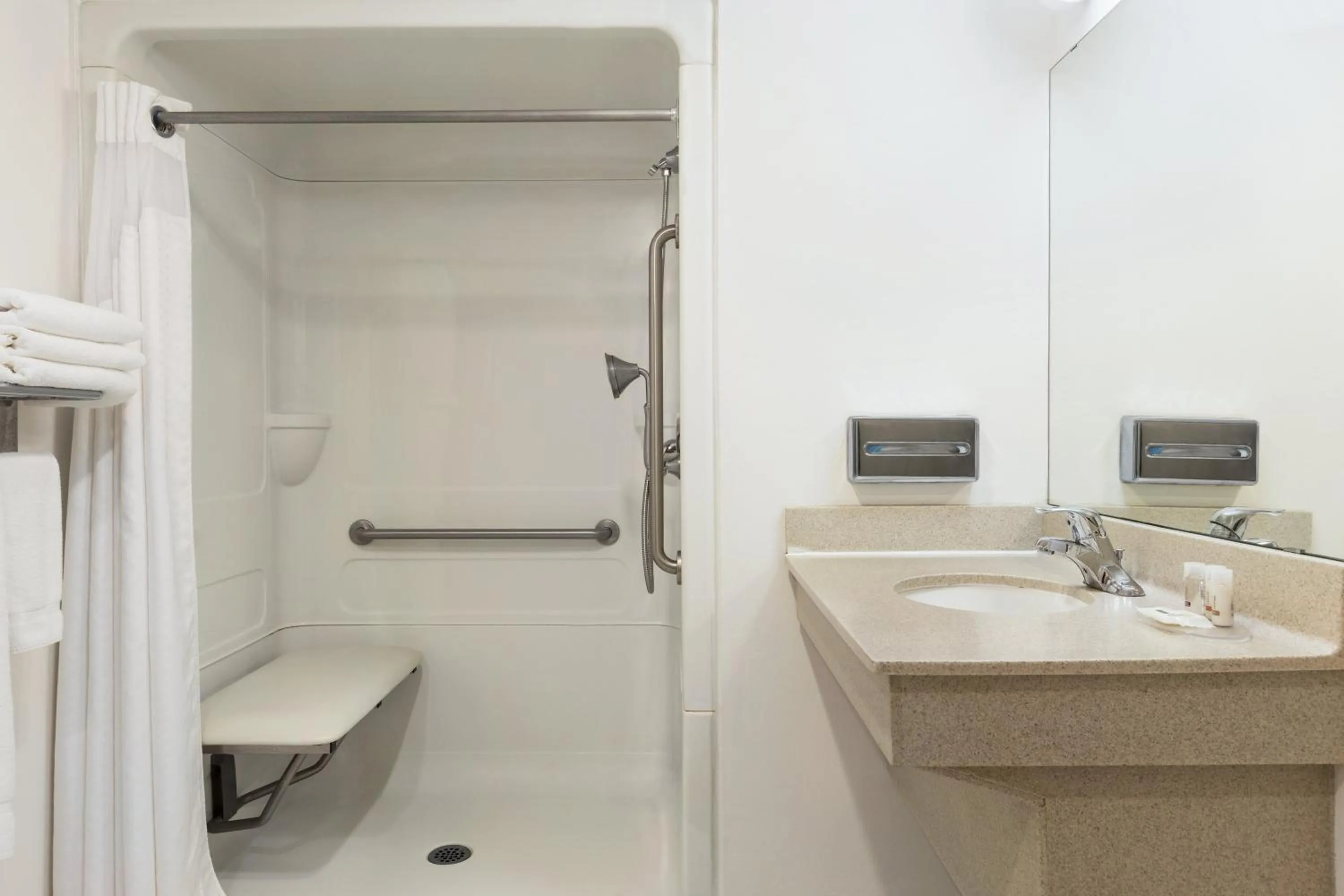 Bathroom in Days Inn & Suites by Wyndham Moncton