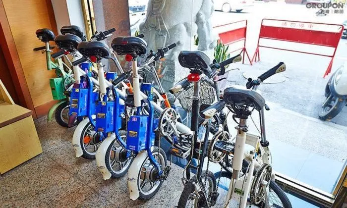 Cycling in Tapeng Bay Holiday Hotel