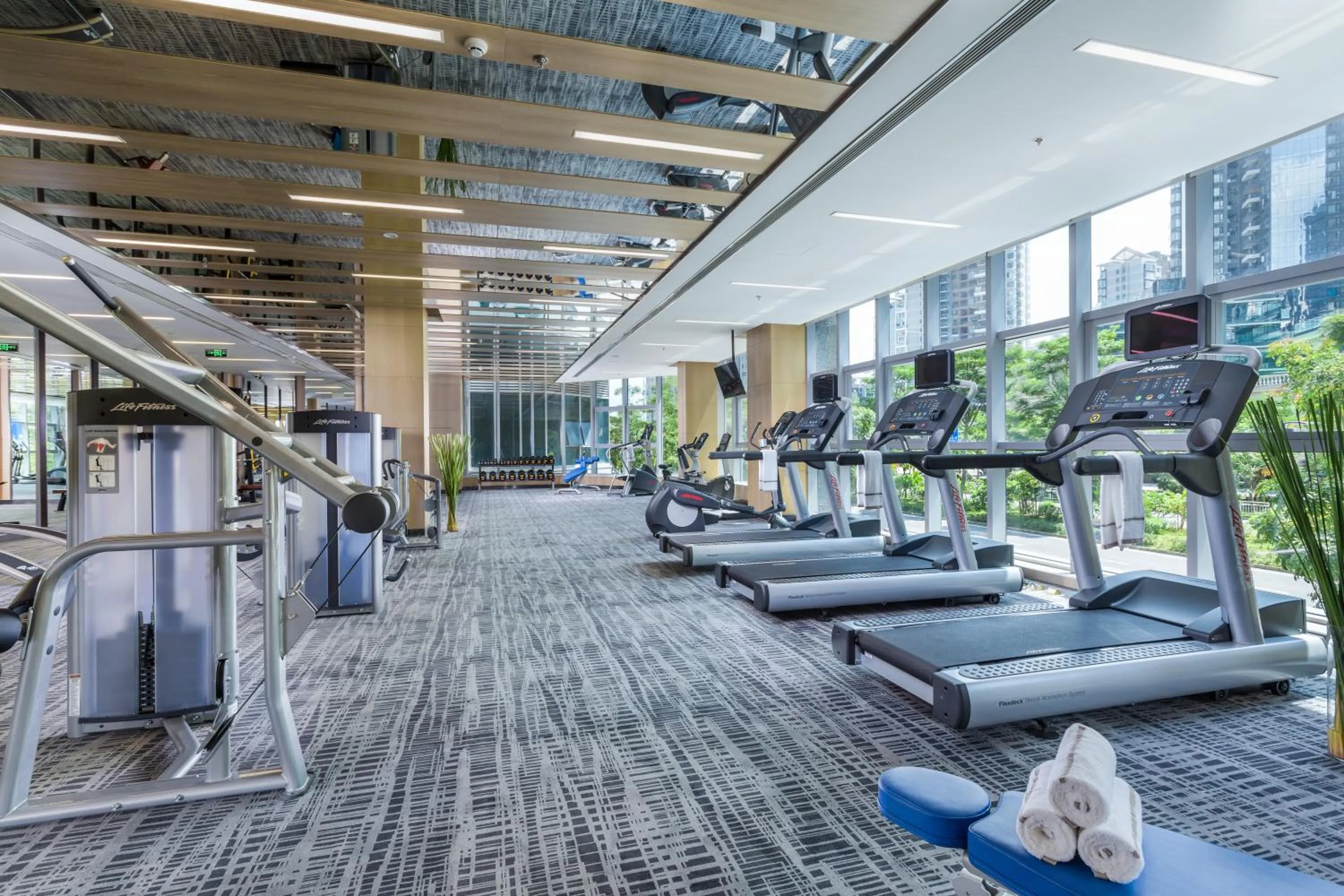 Fitness centre/facilities in Savills Residence Daxin Shenzhen Bay