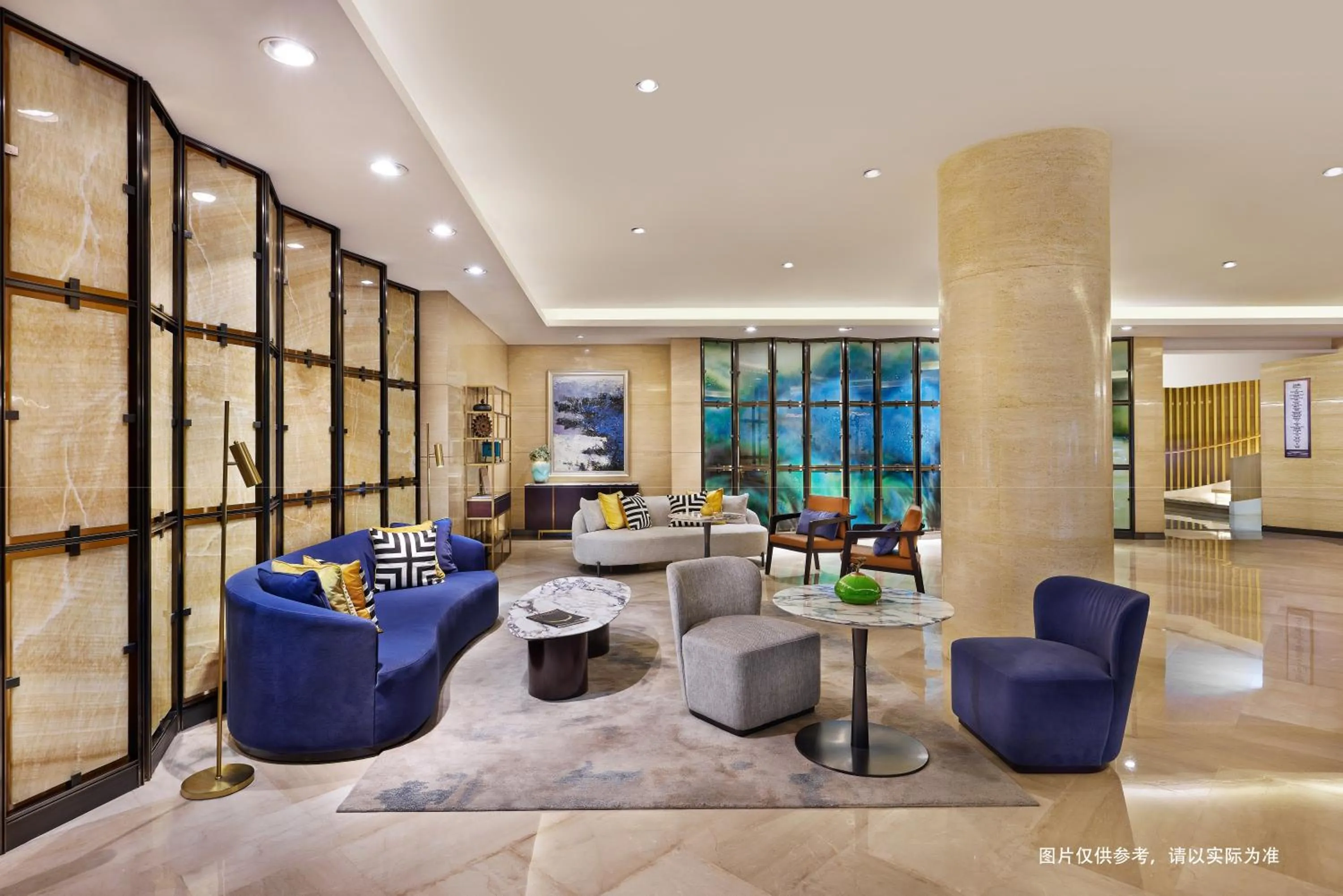 Lobby or reception in Savills Residence Daxin Shenzhen Bay