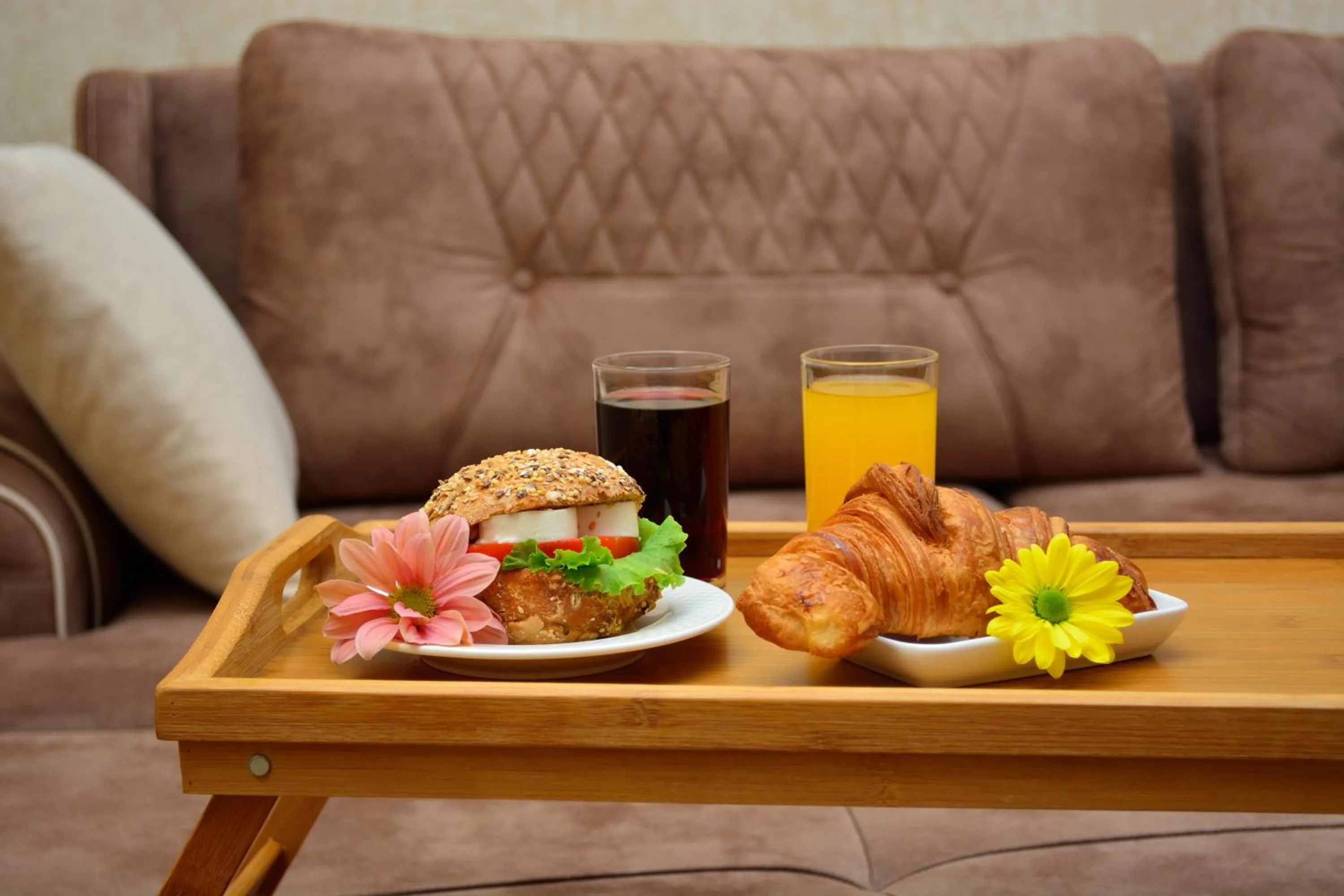 Breakfast in Dat Exx Apartments