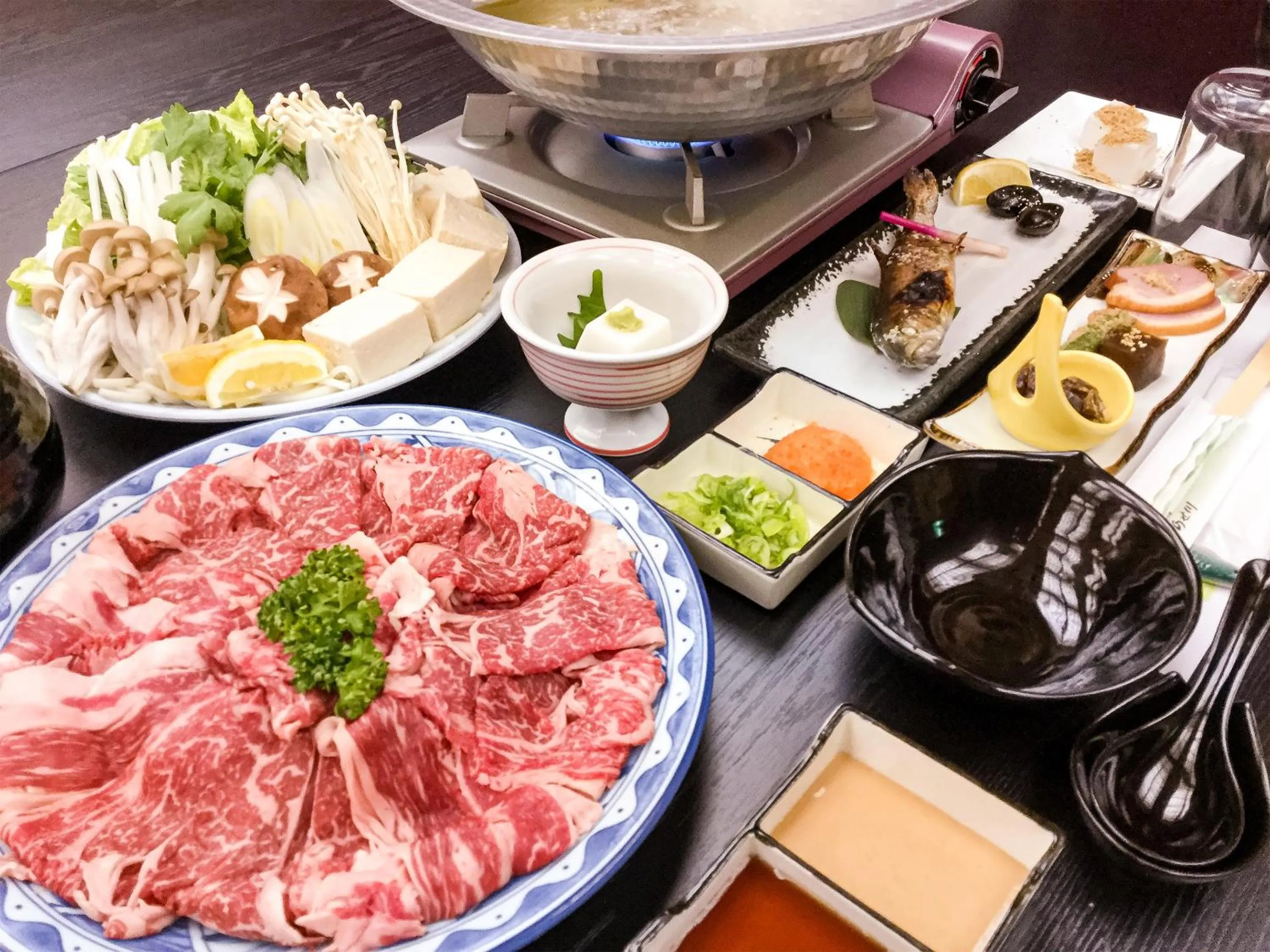 Dinner in Hotel Nosegawa