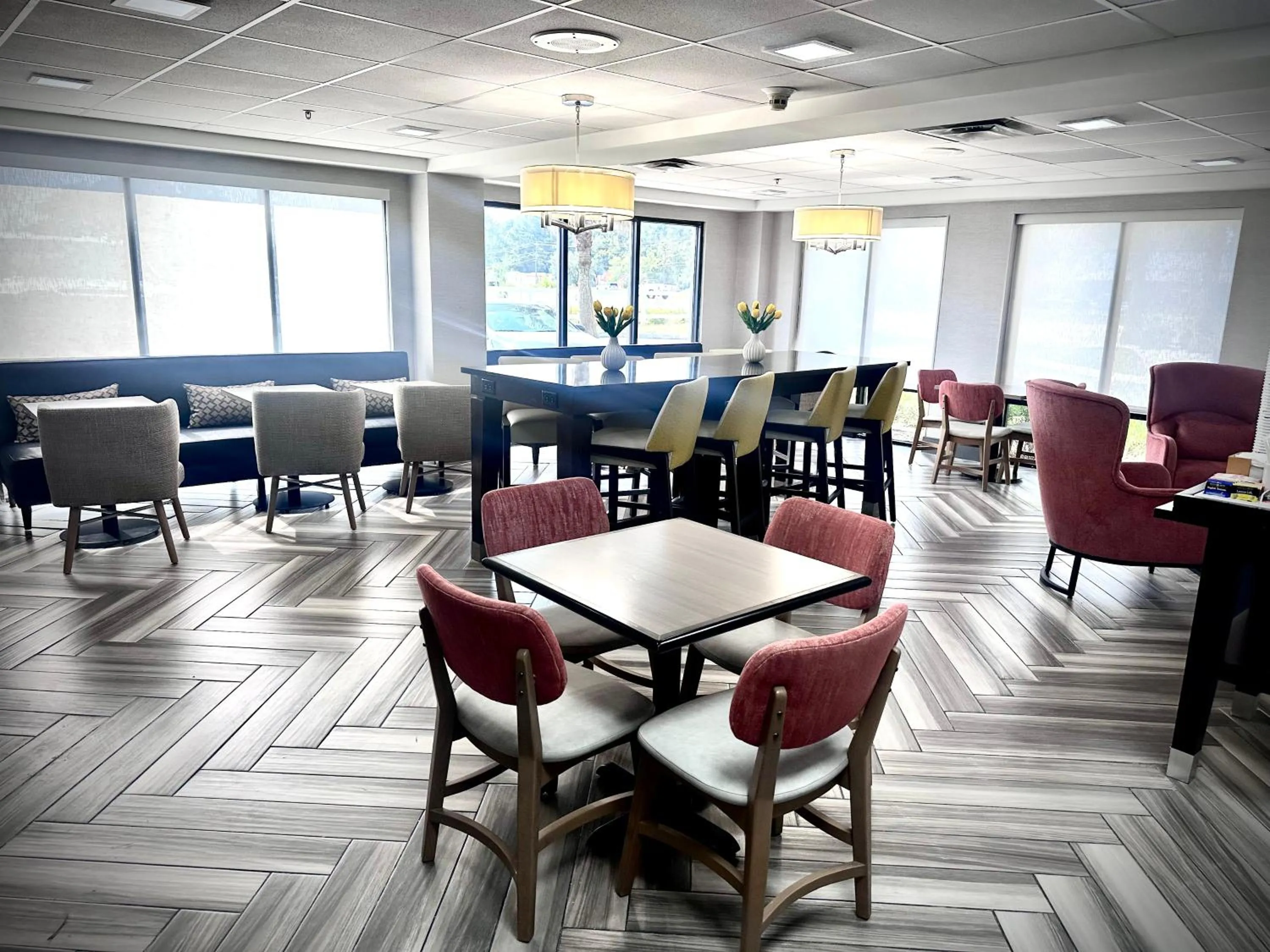 Lobby or reception in Hampton Inn Waycross