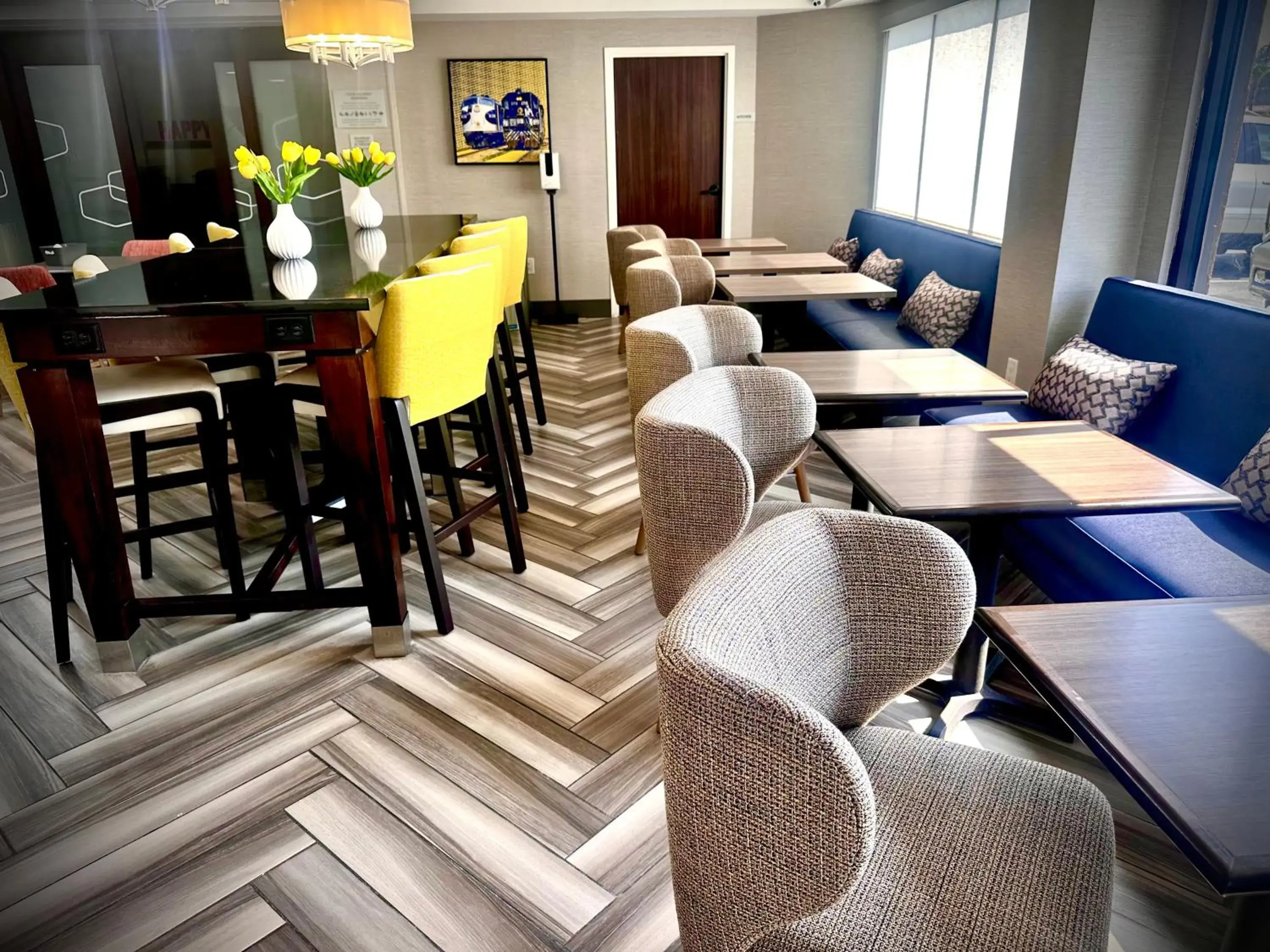 Lobby or reception in Hampton Inn Waycross Lobby or reception in Hampton Inn Waycross