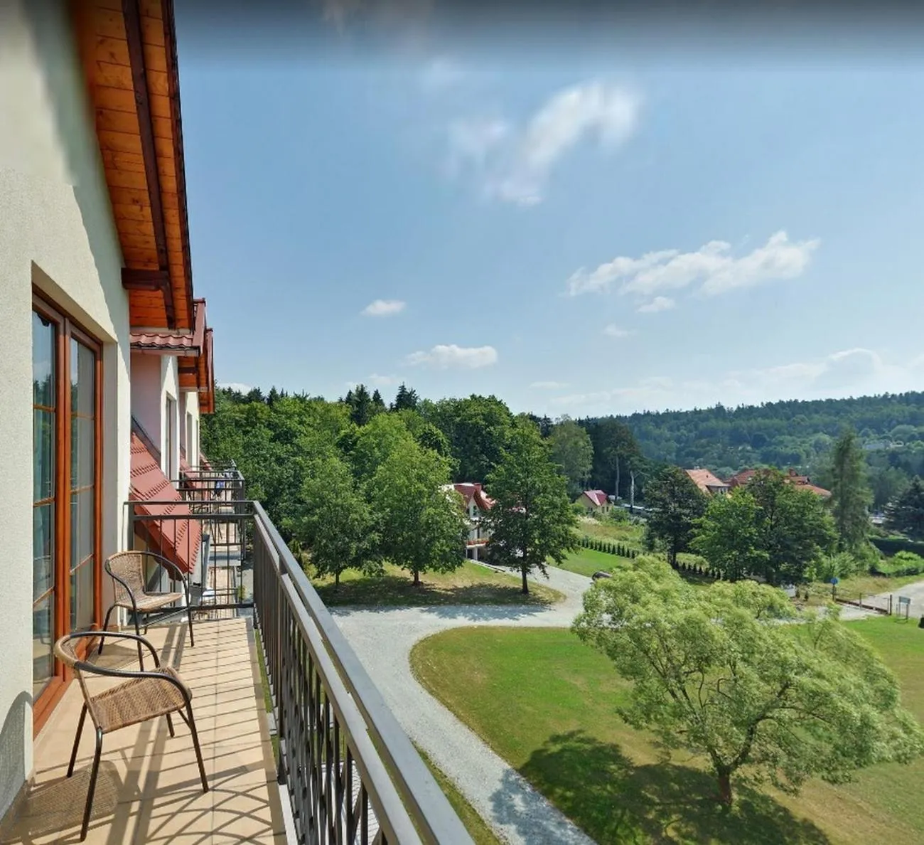 Balcony/Terrace in Hotel Nowy Zdrój - Centrum Zdrowia i Wypoczynku