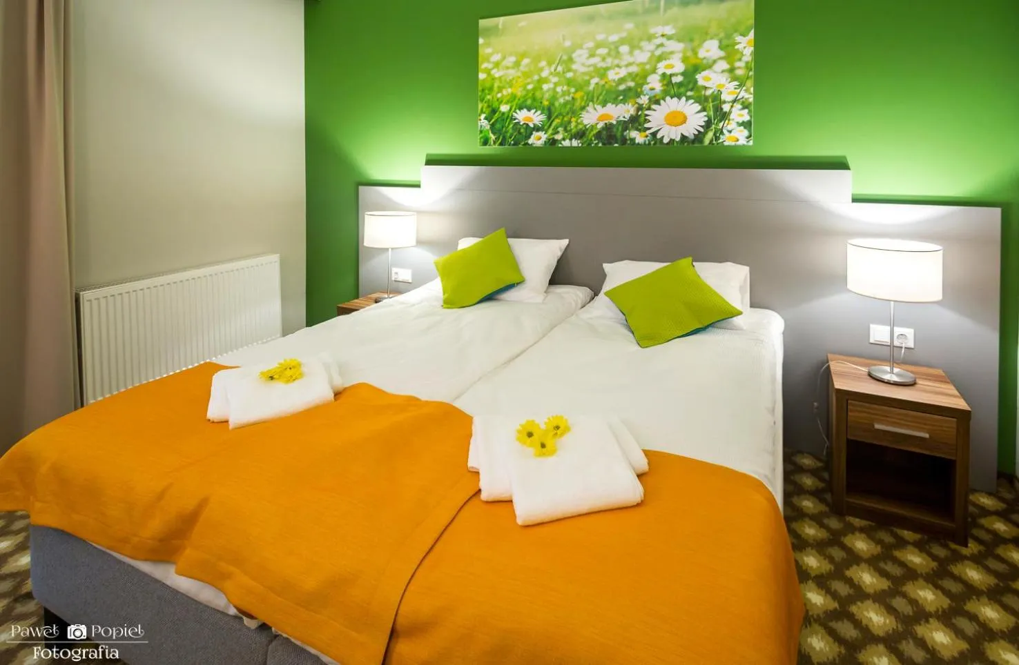 Bed in Hotel Nowy Zdrój - Centrum Zdrowia i Wypoczynku