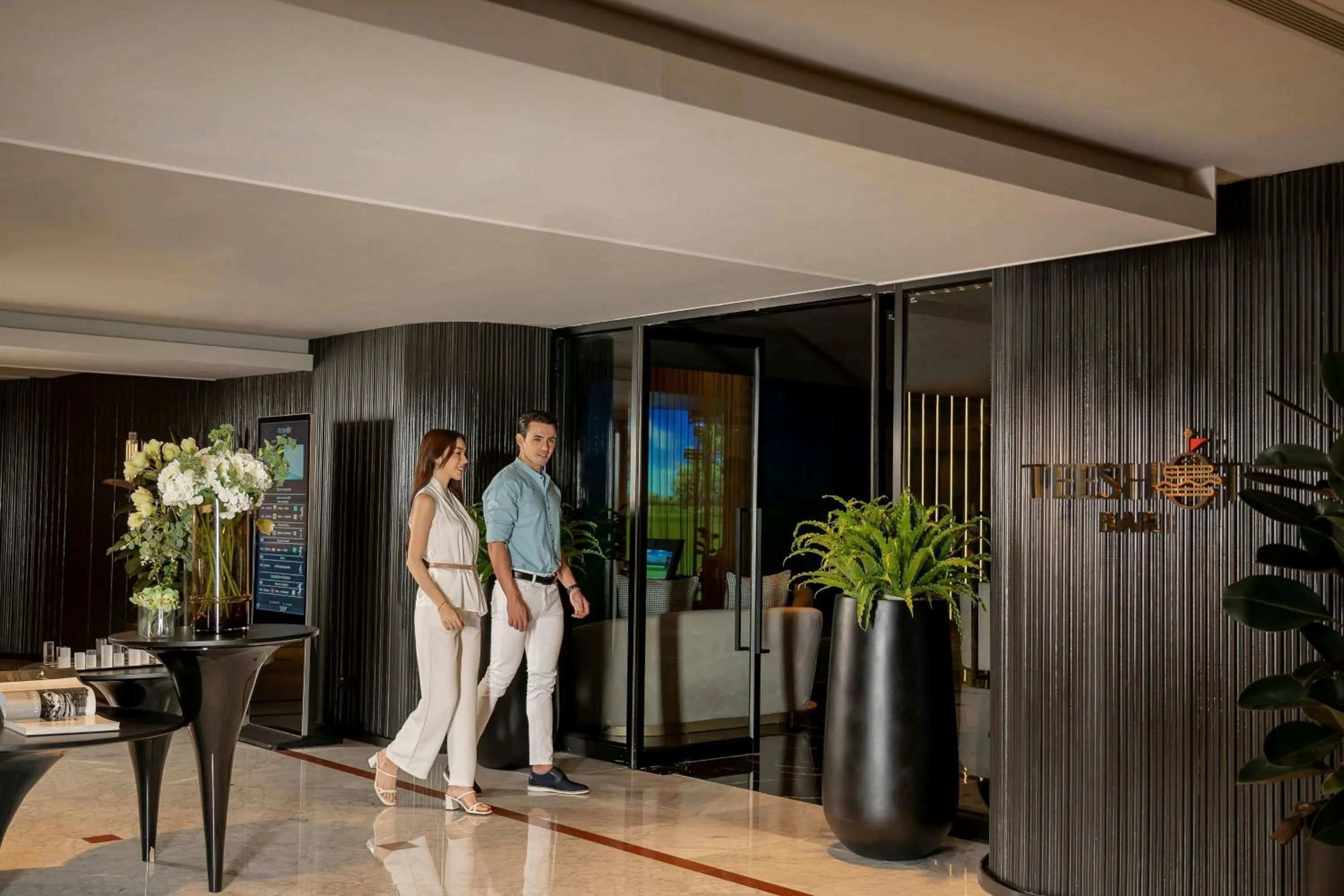 Lounge or bar in Bangkok Marriott Marquis Queens Park