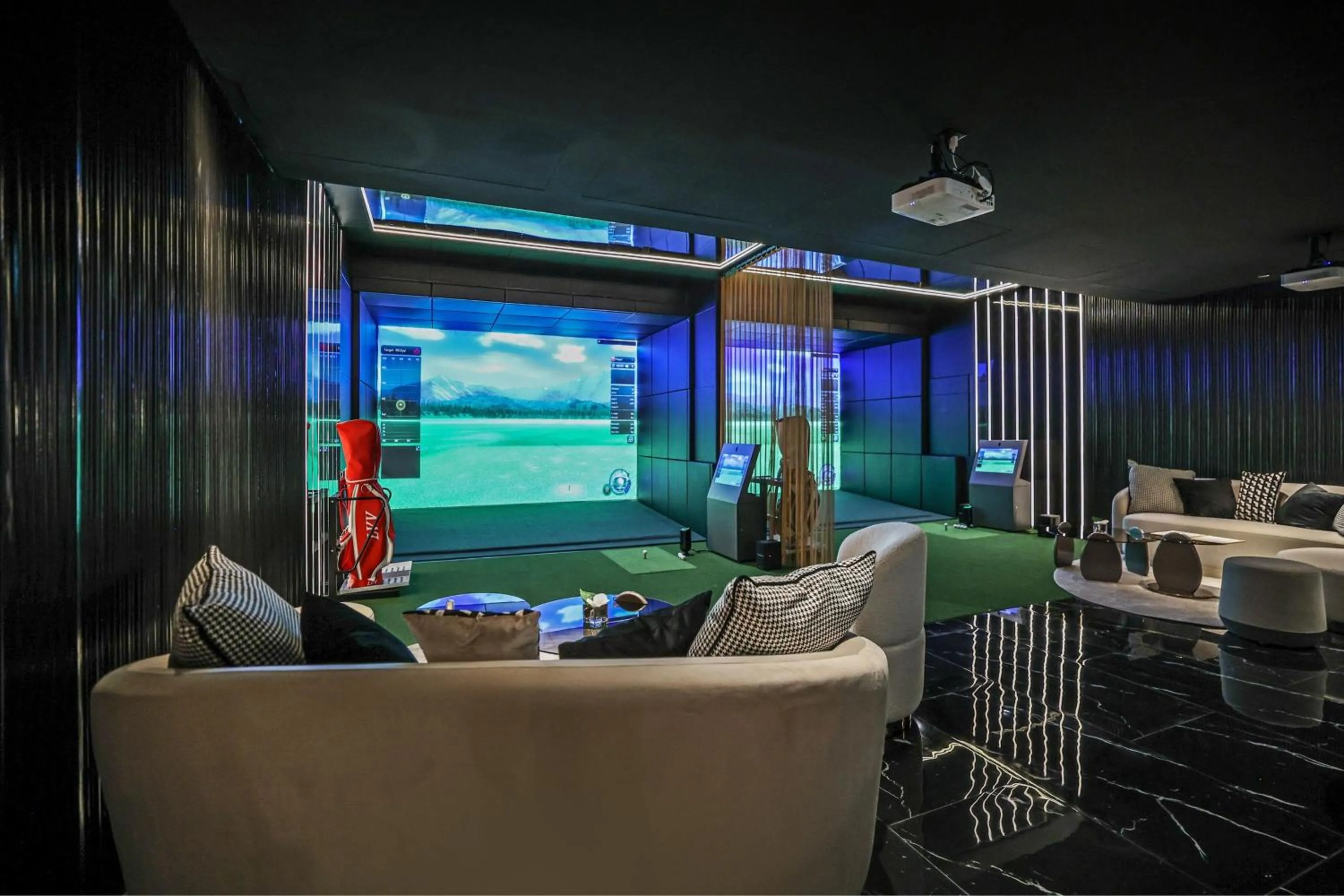 Lounge or bar in Bangkok Marriott Marquis Queens Park