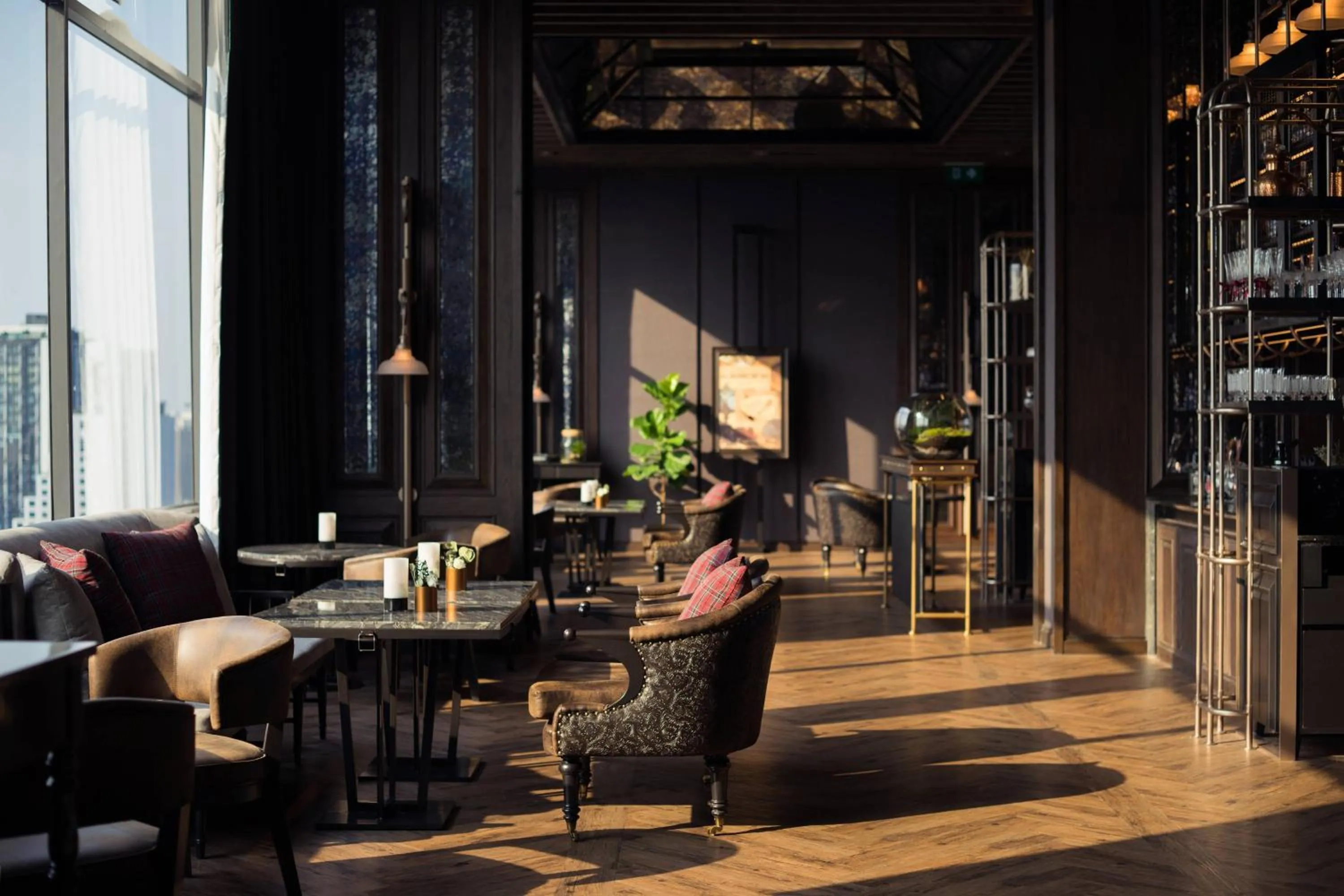 Lounge or bar in Bangkok Marriott Marquis Queens Park