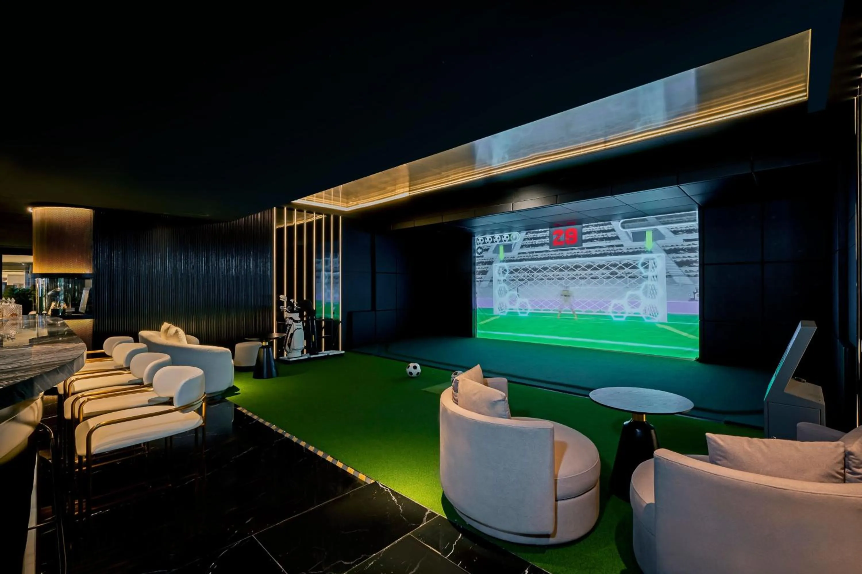 Lounge or bar in Bangkok Marriott Marquis Queens Park