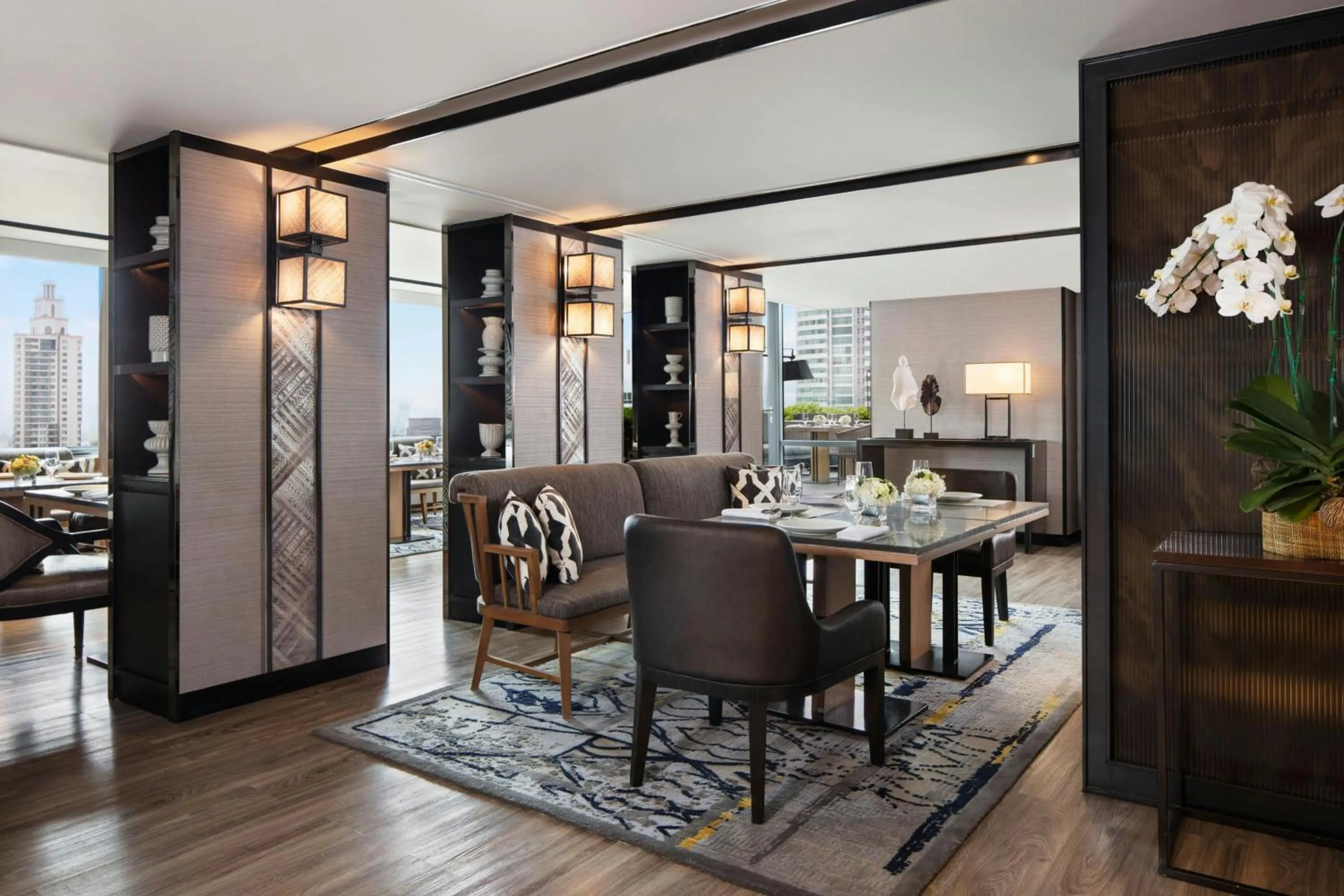 Lounge or bar in Bangkok Marriott Marquis Queens Park