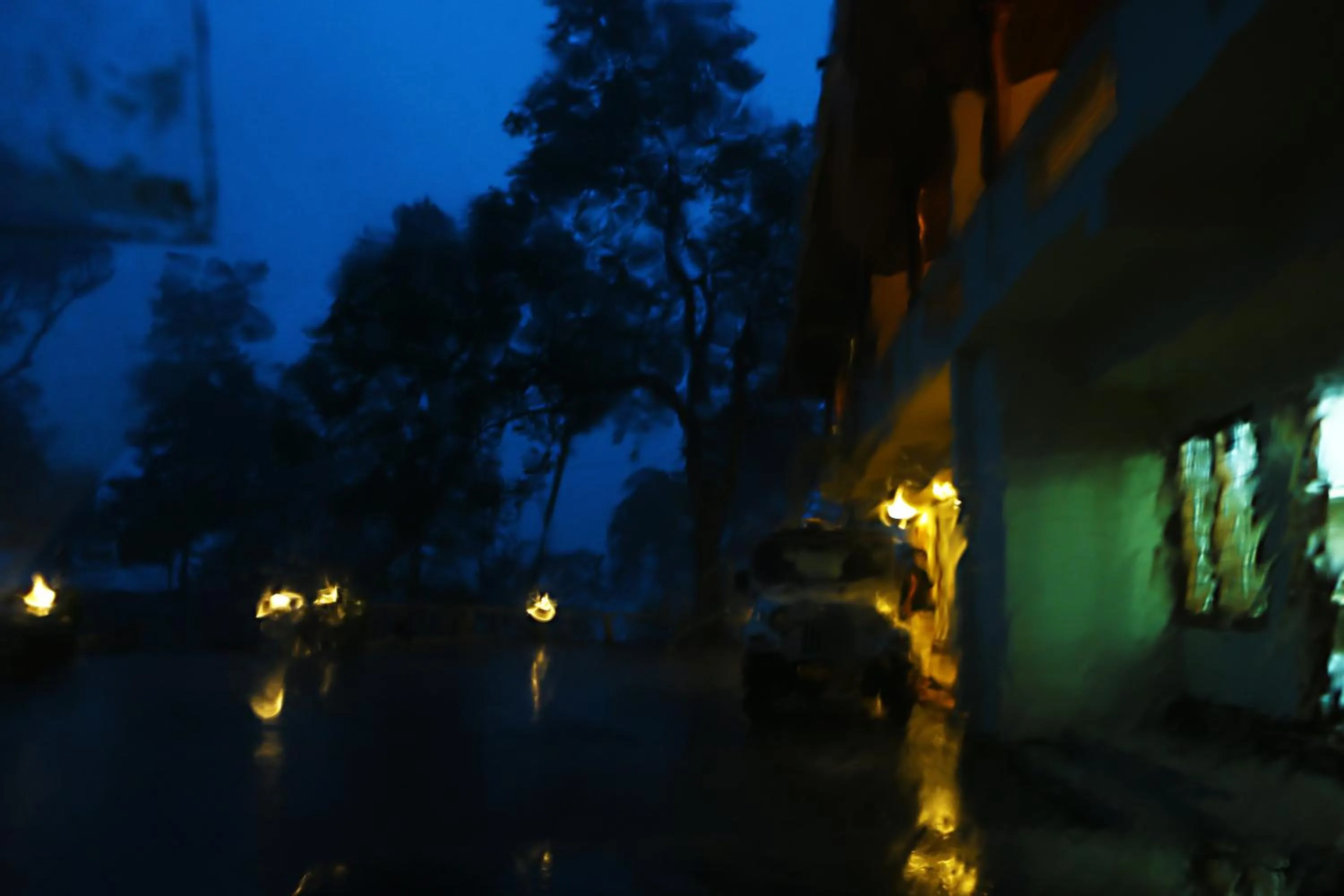 Night in Dew Drops Farm Resorts