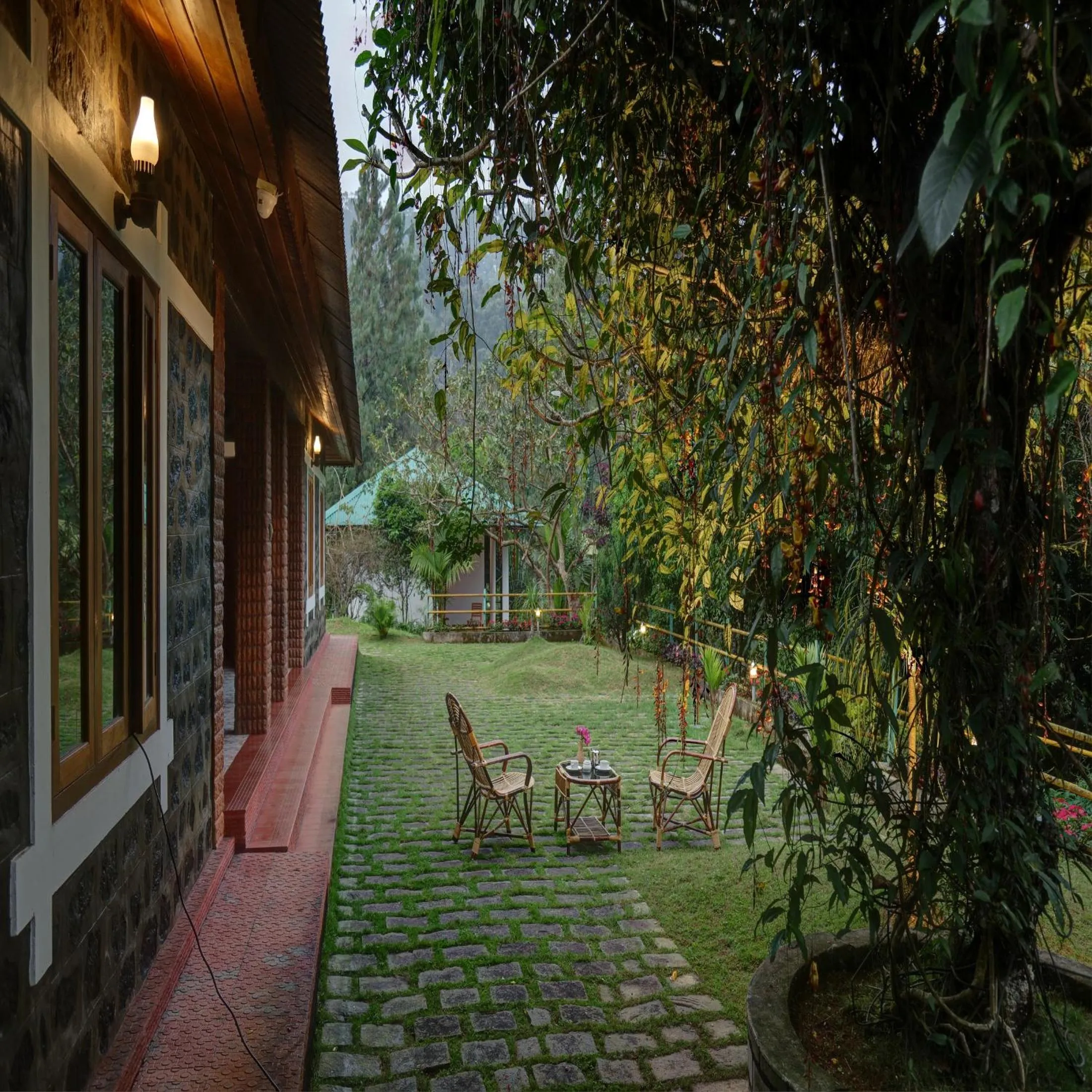 Property building in Dew Drops Farm Resorts