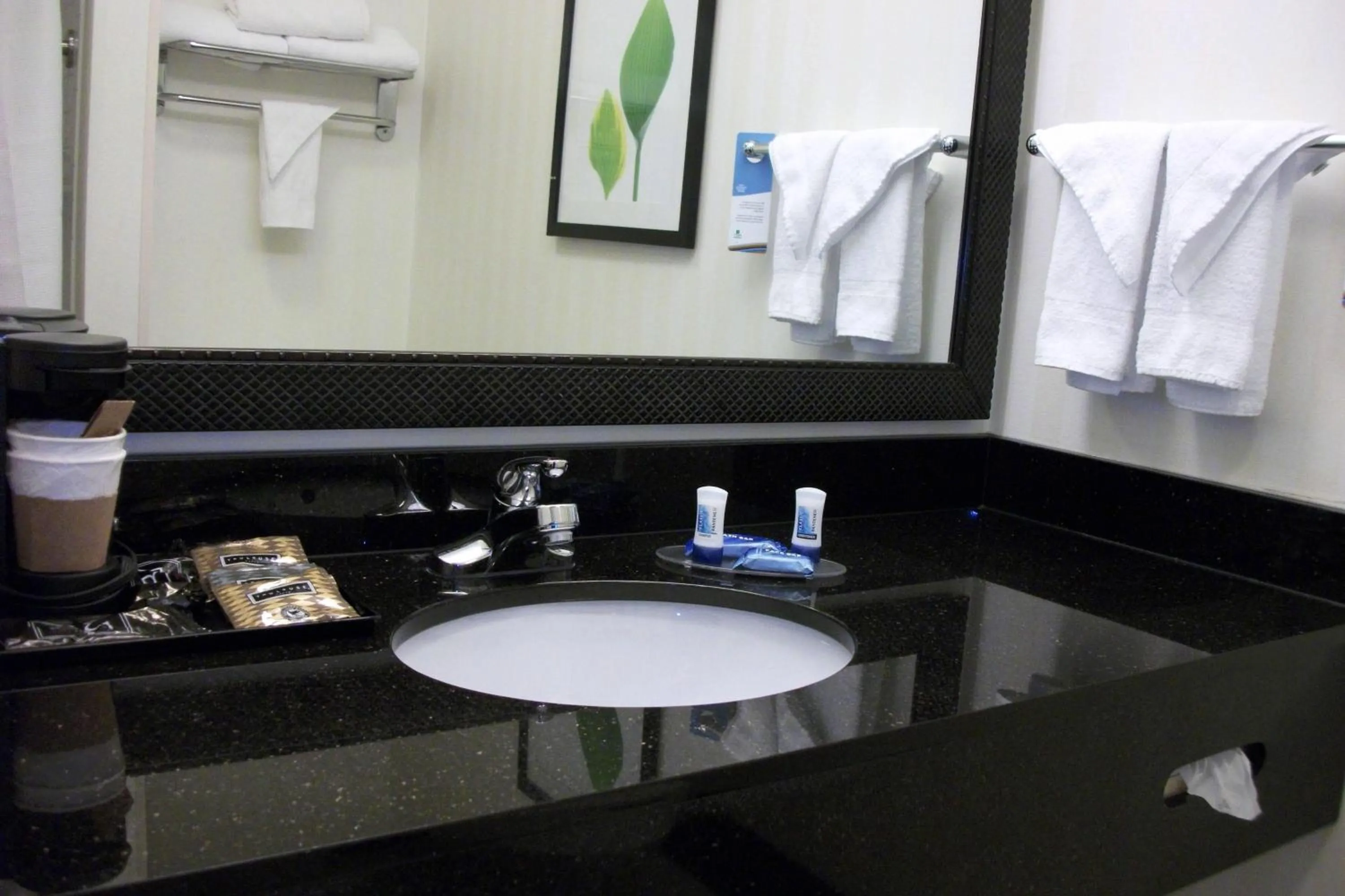 Bathroom in Fairfield Inn and Suites by Marriott Seymour