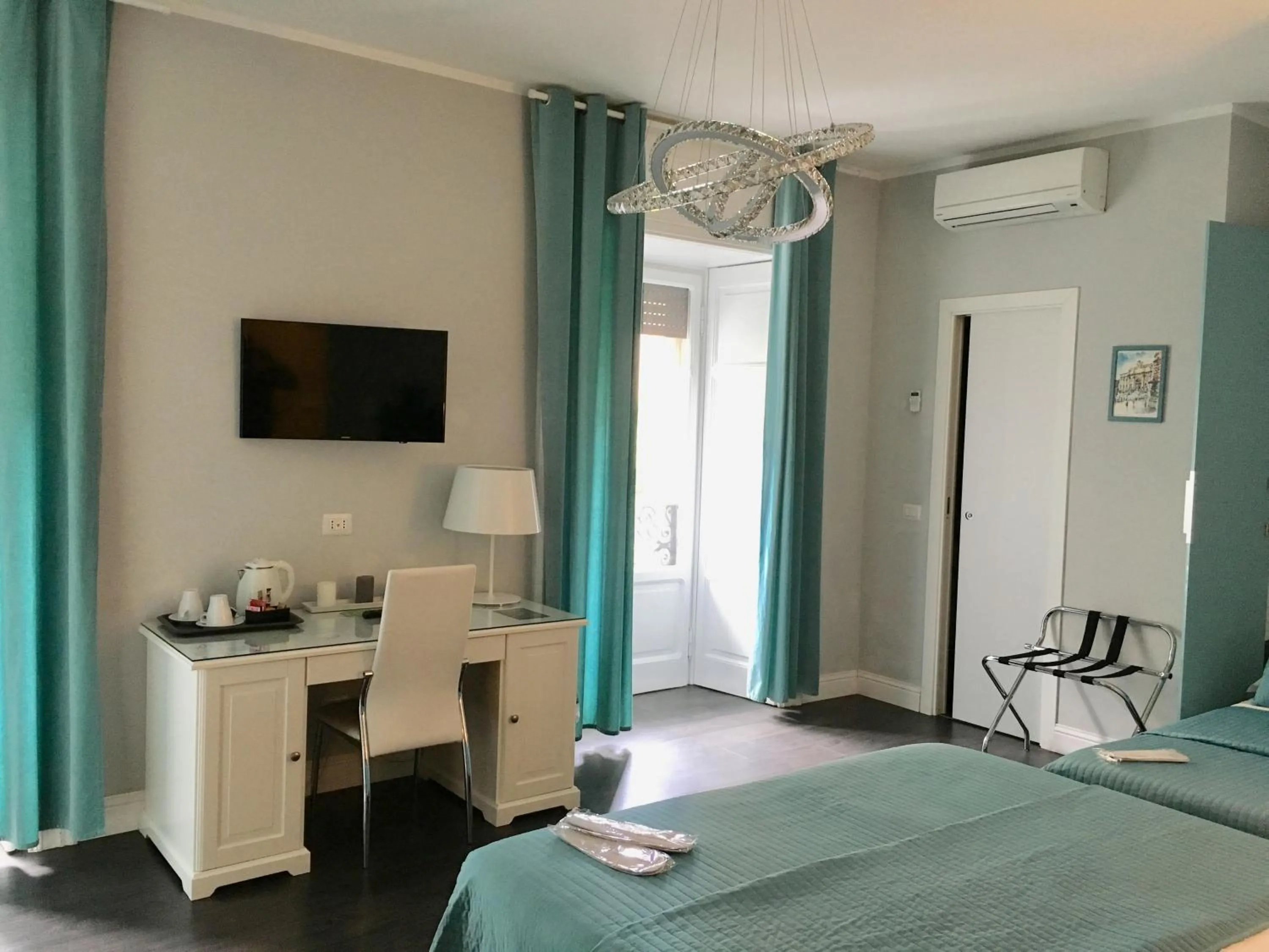 Bed in Residenza Vatican Suite