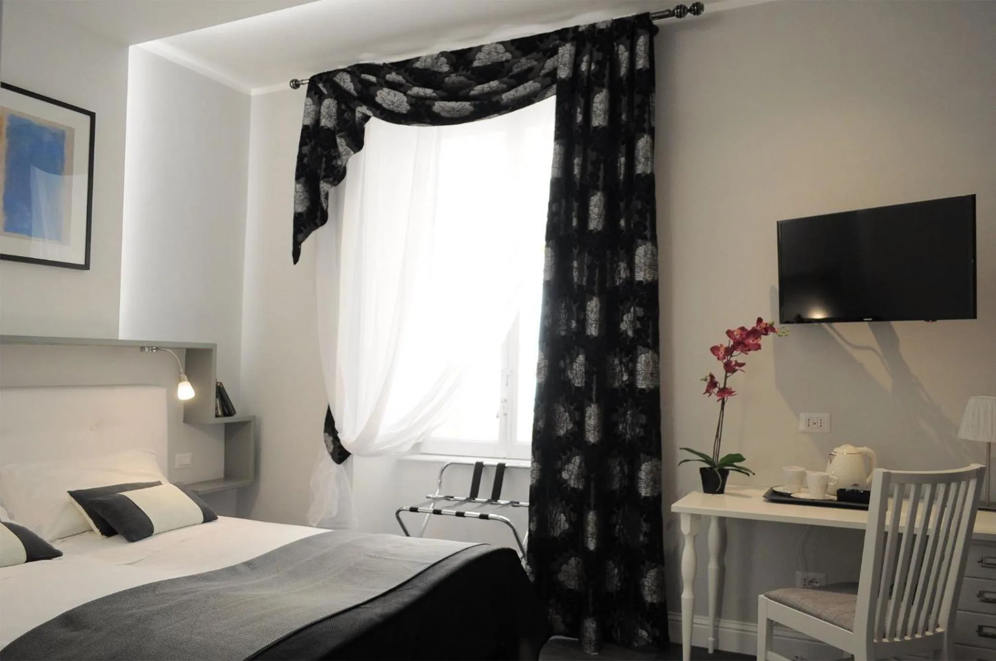 Bed in Residenza Vatican Suite