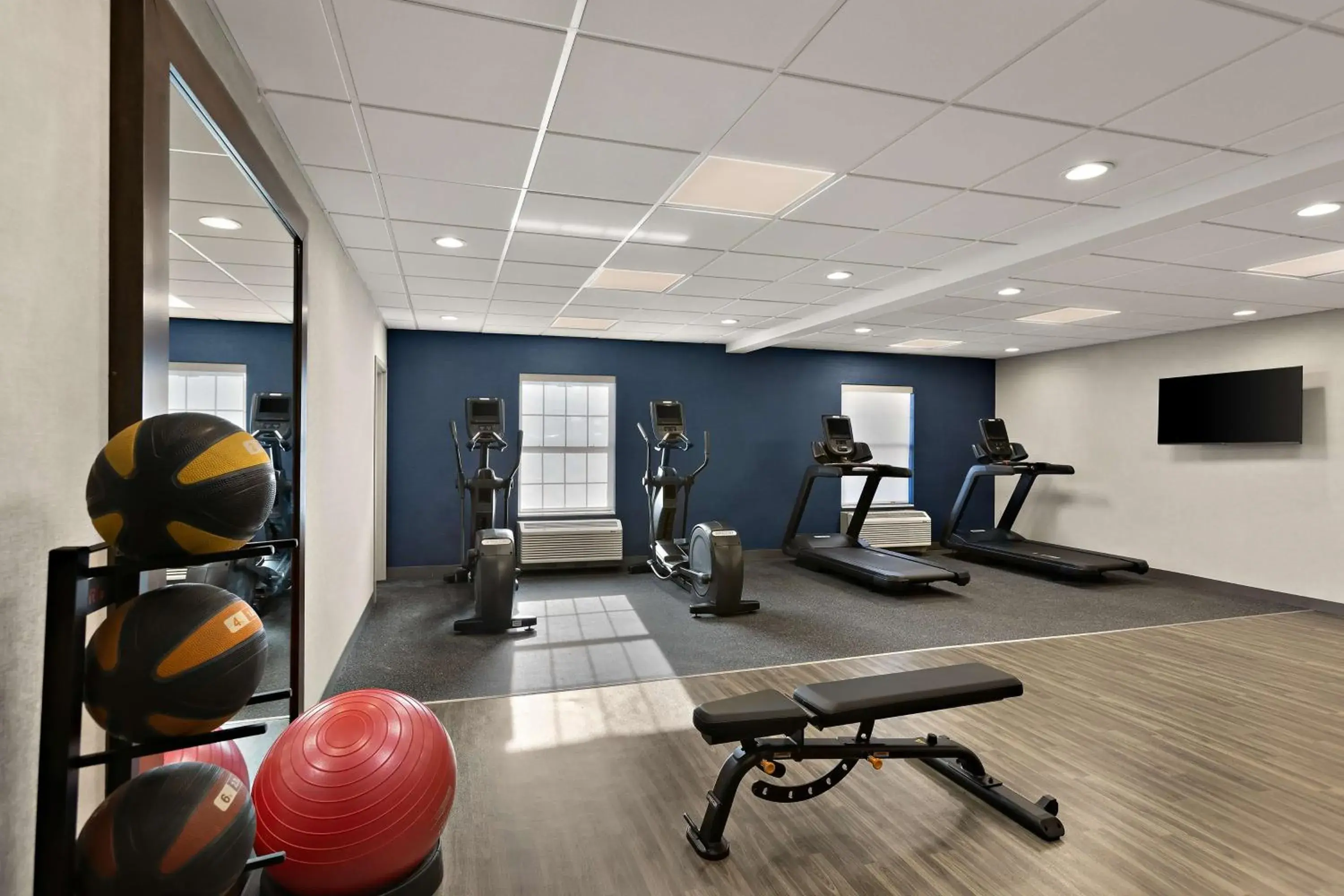 Fitness centre/facilities in Hampton Inn & Suites Petoskey Fitness centre/facilities in Hampton Inn & Suites Petoskey