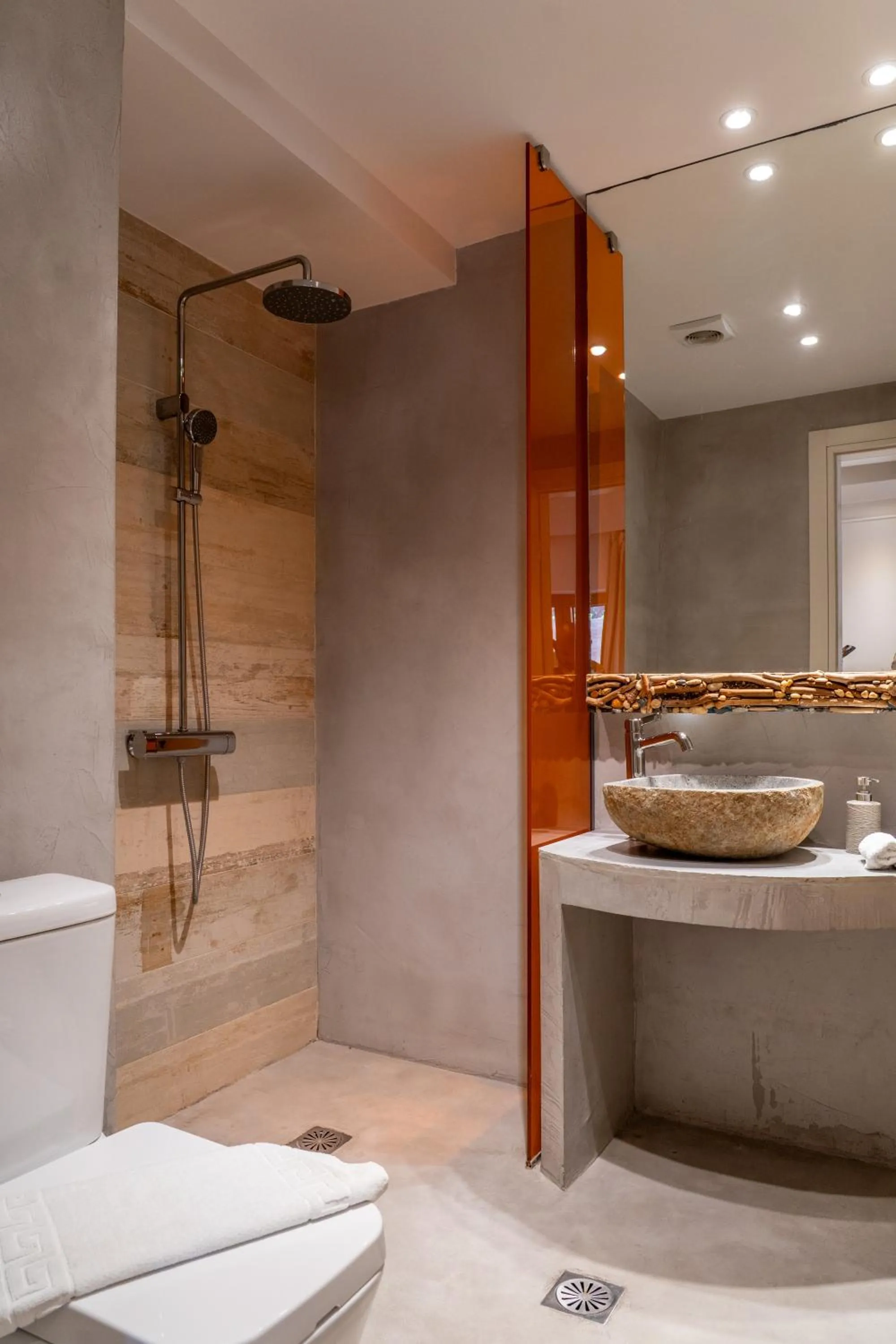 Shower in Core Luxury Suites
