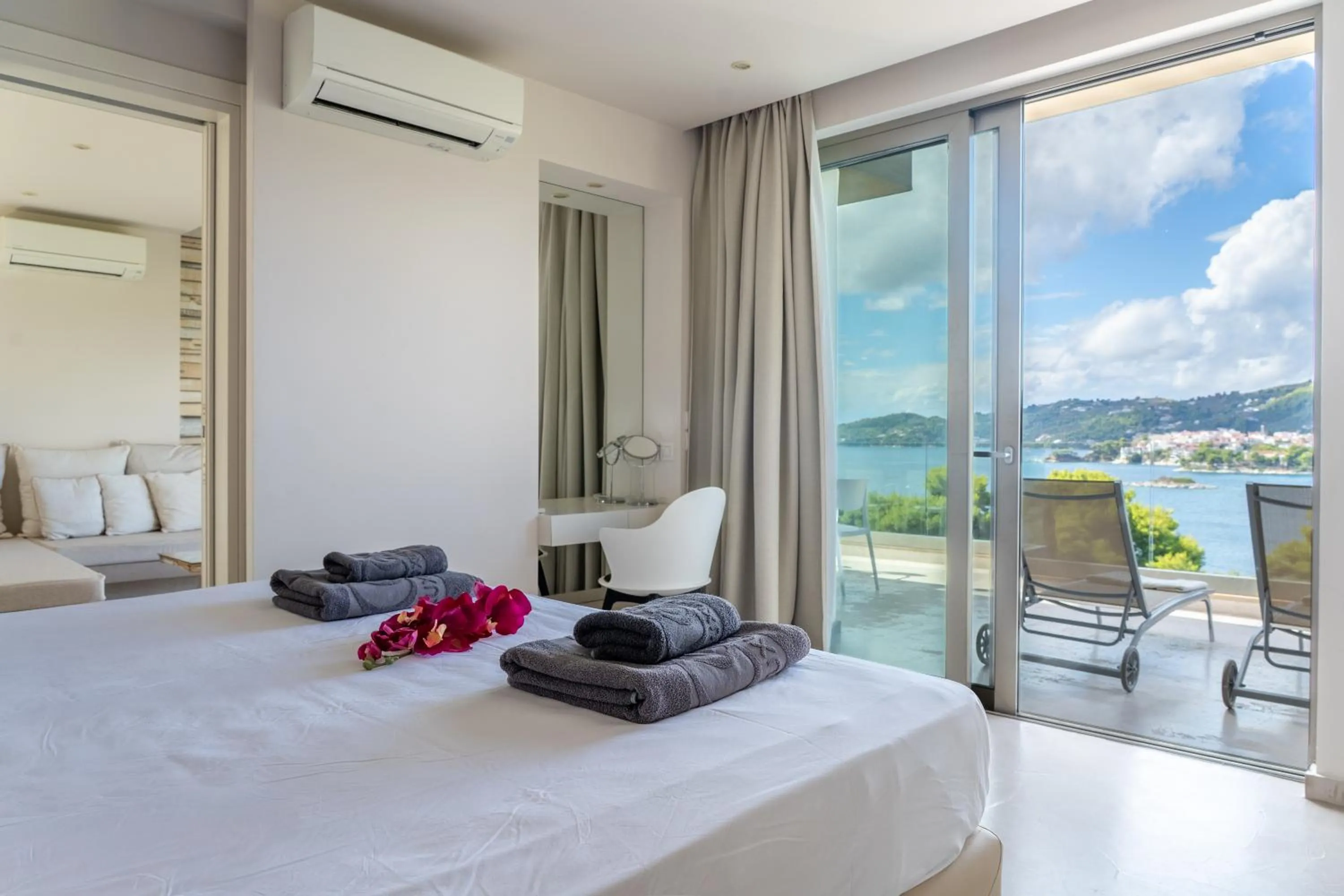 Bed in Core Luxury Suites