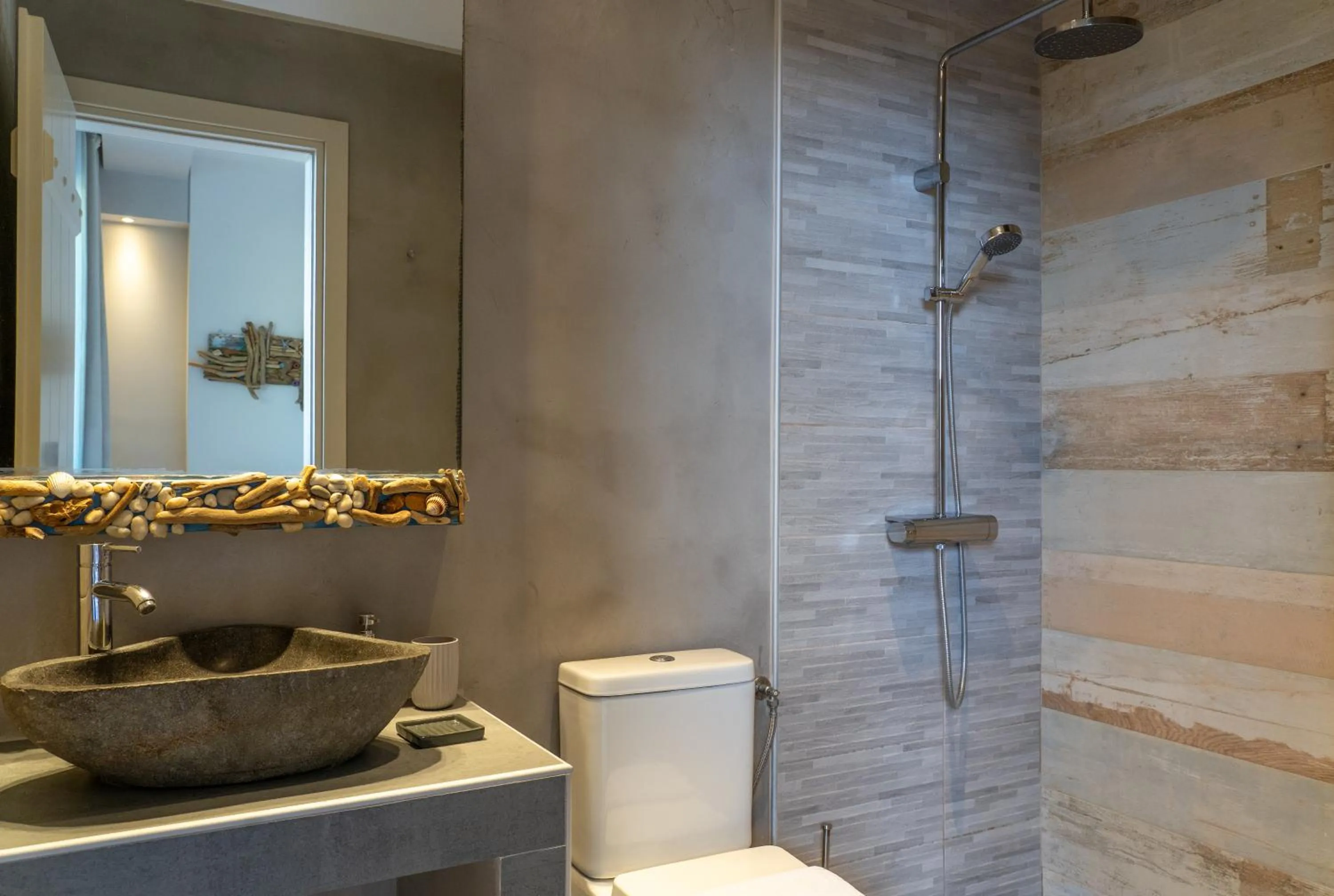 Shower in Core Luxury Suites