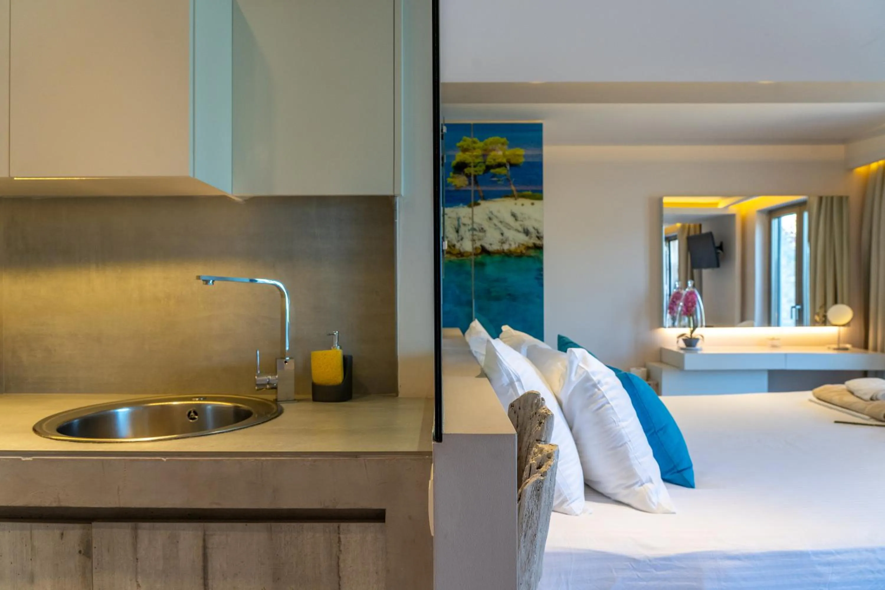 Bed in Core Luxury Suites