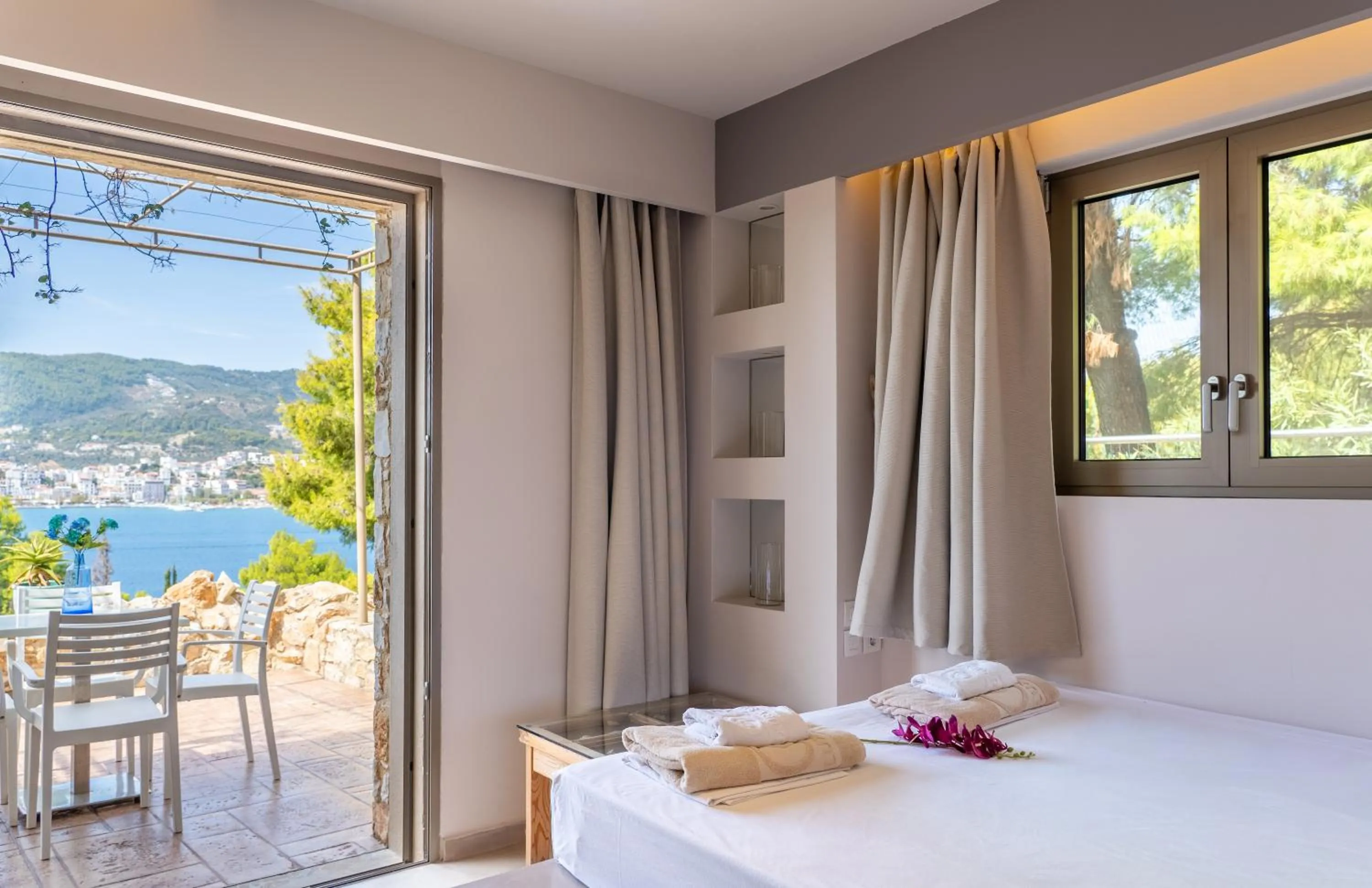 Bed in Core Luxury Suites