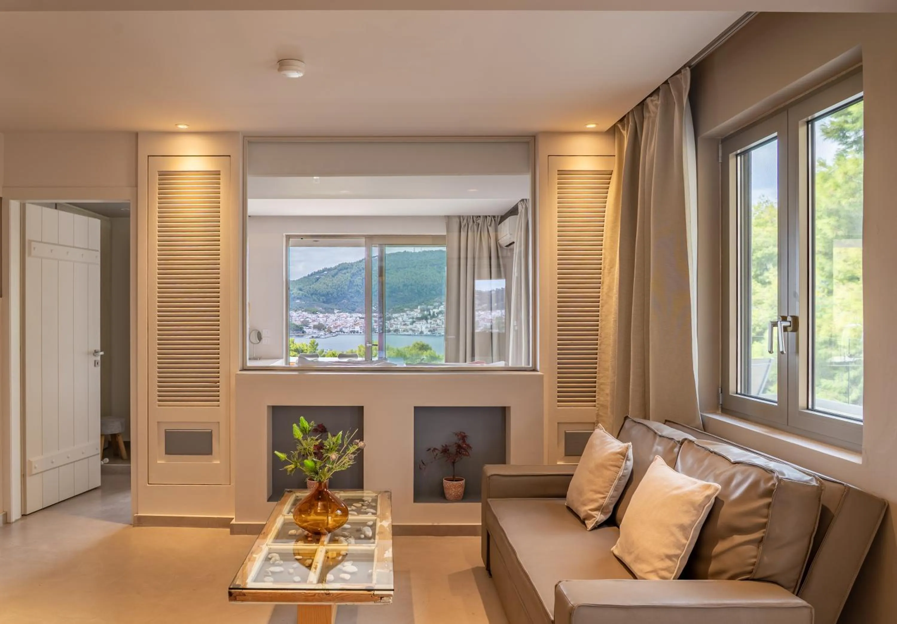 Living room in Core Luxury Suites