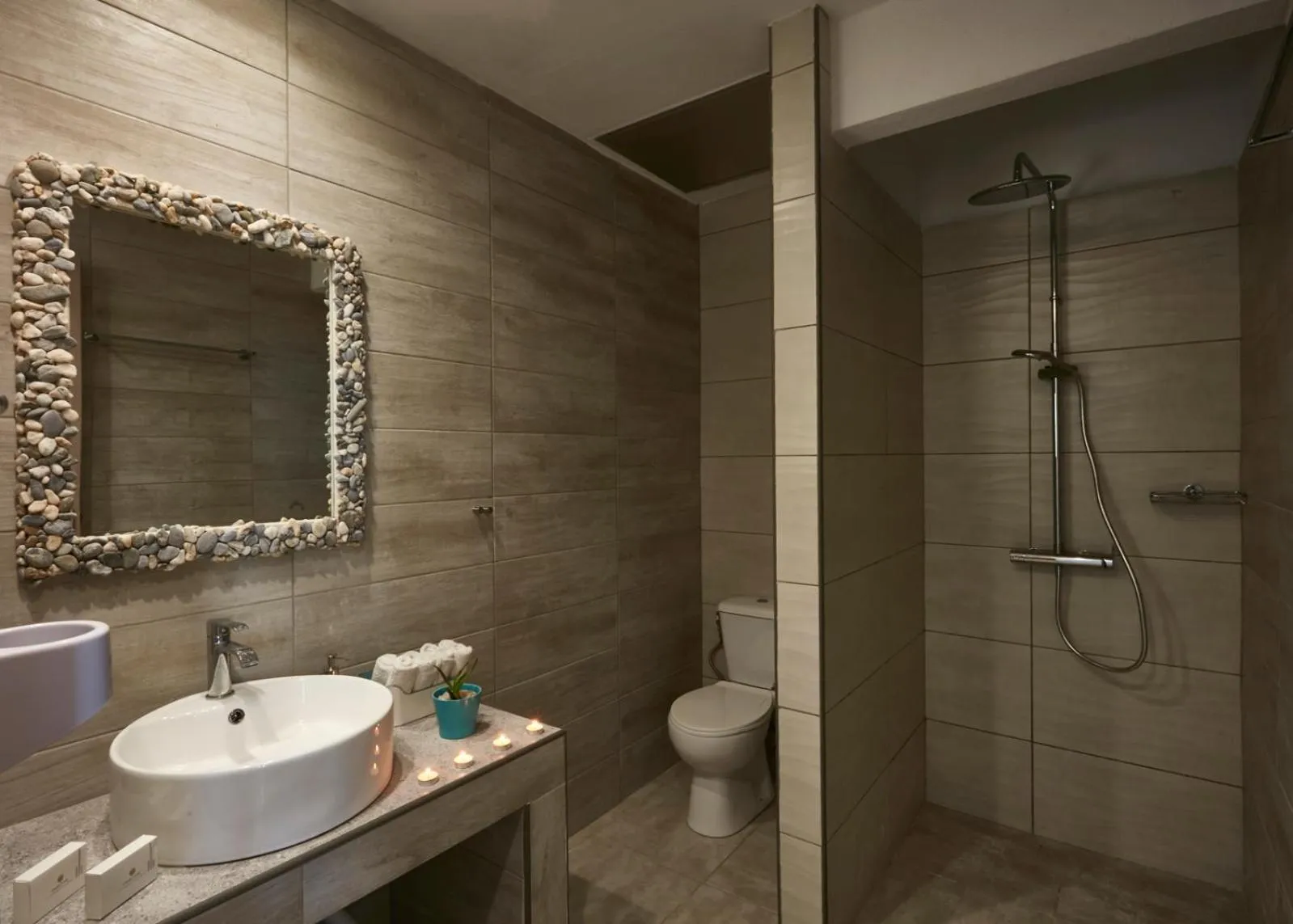 Shower in Core Luxury Suites