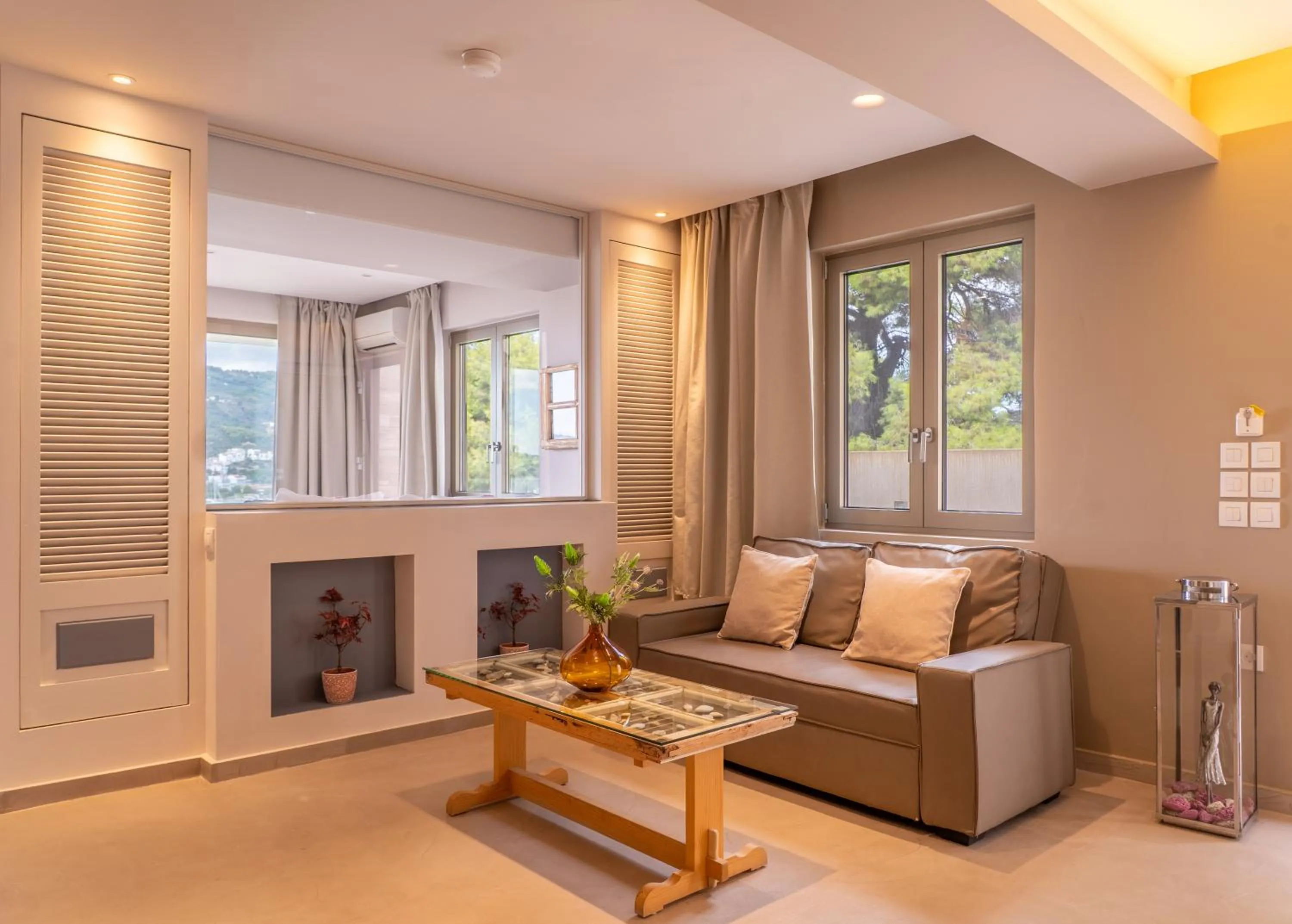 Living room in Core Luxury Suites