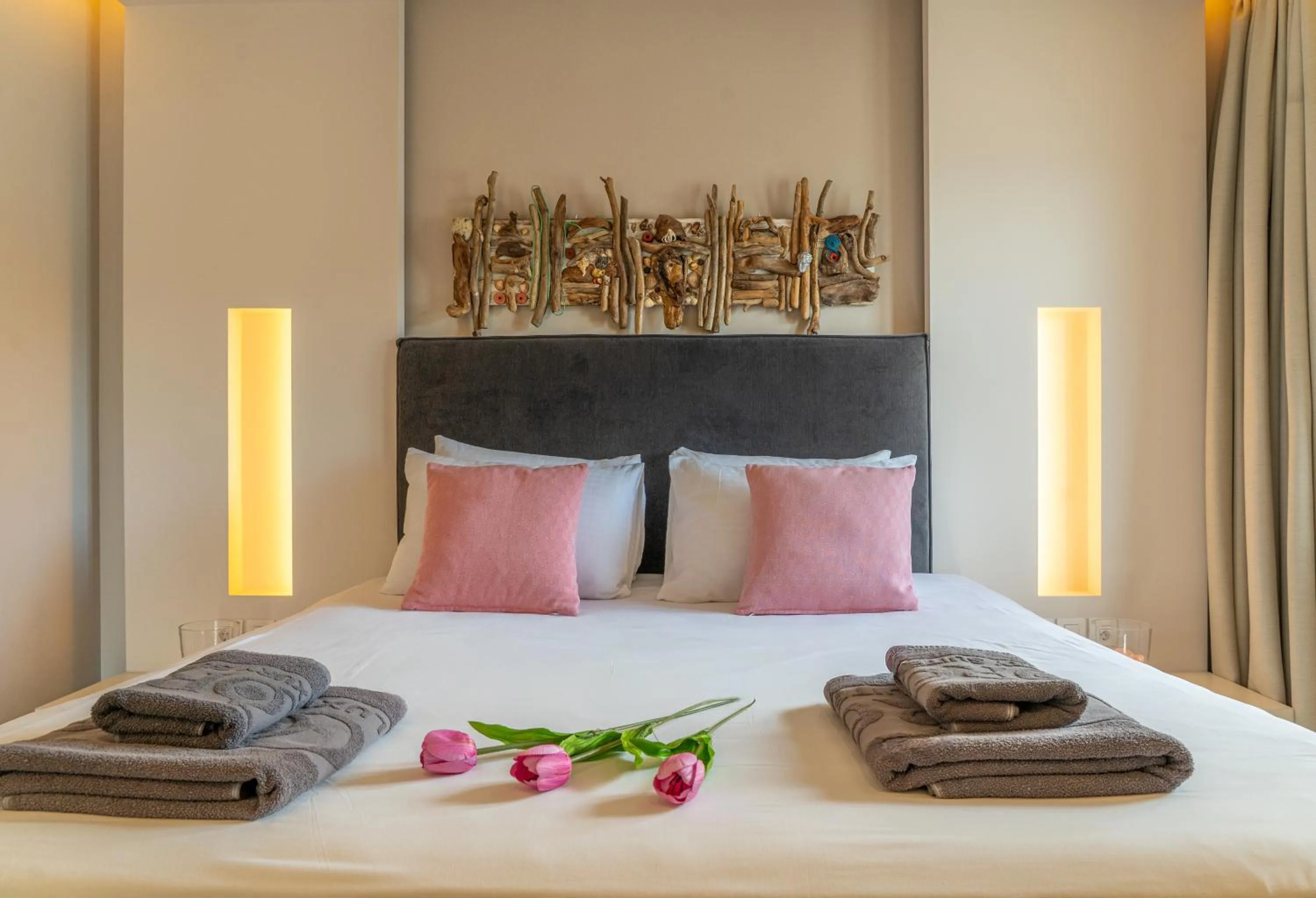 Bed in Core Luxury Suites